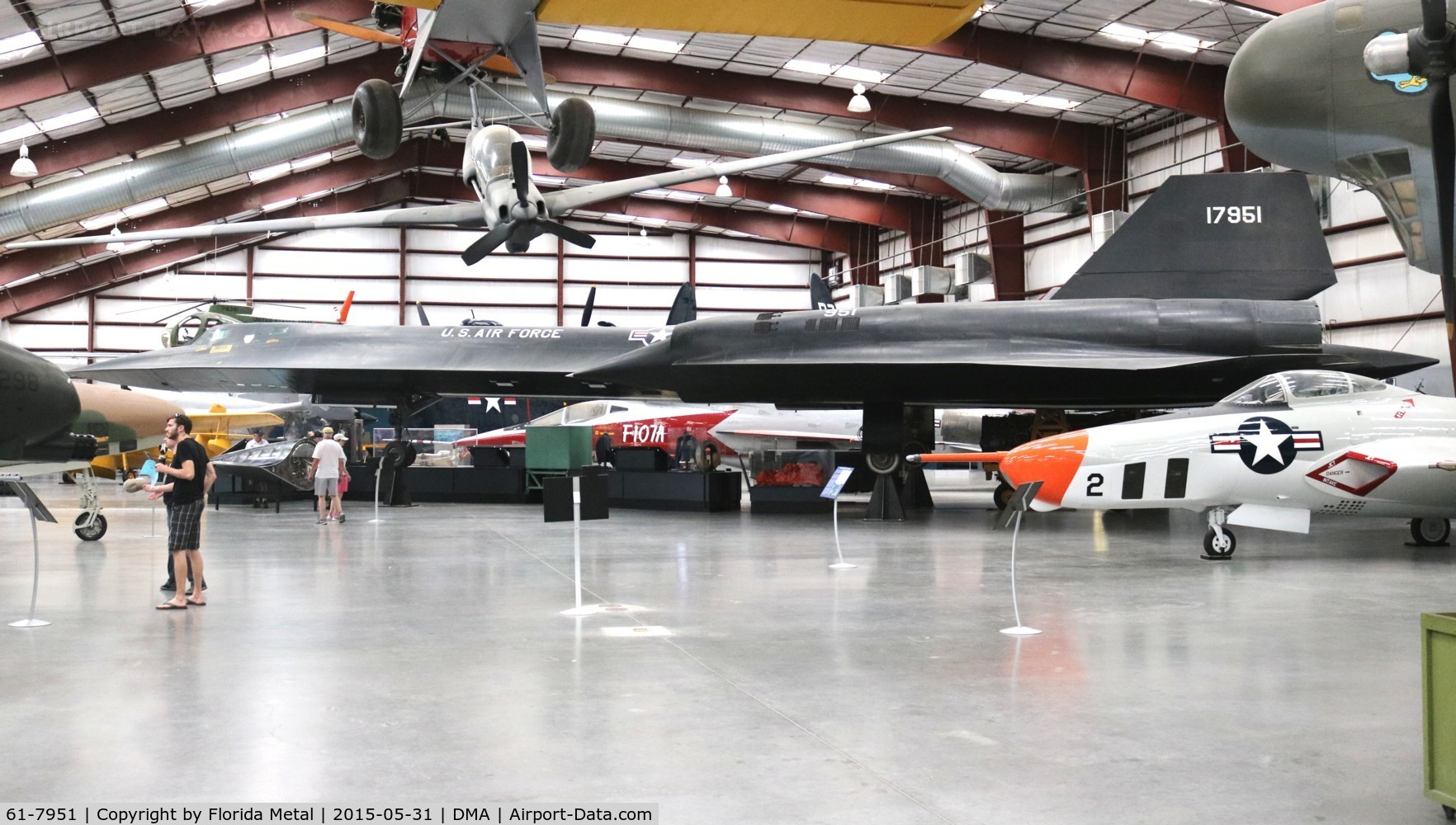 61-7951, 1961 Lockheed SR-71A Blackbird C/N 2002, SR-71A