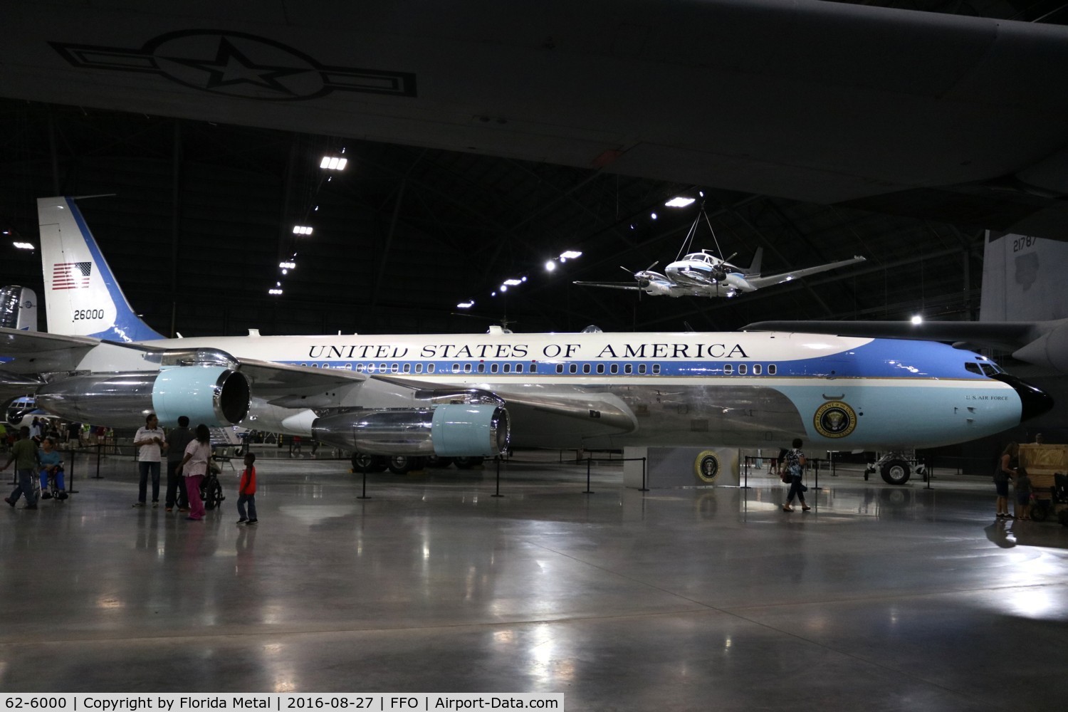 62-6000, 1962 Boeing VC-137C (707-353B) C/N 18461, Air Force One