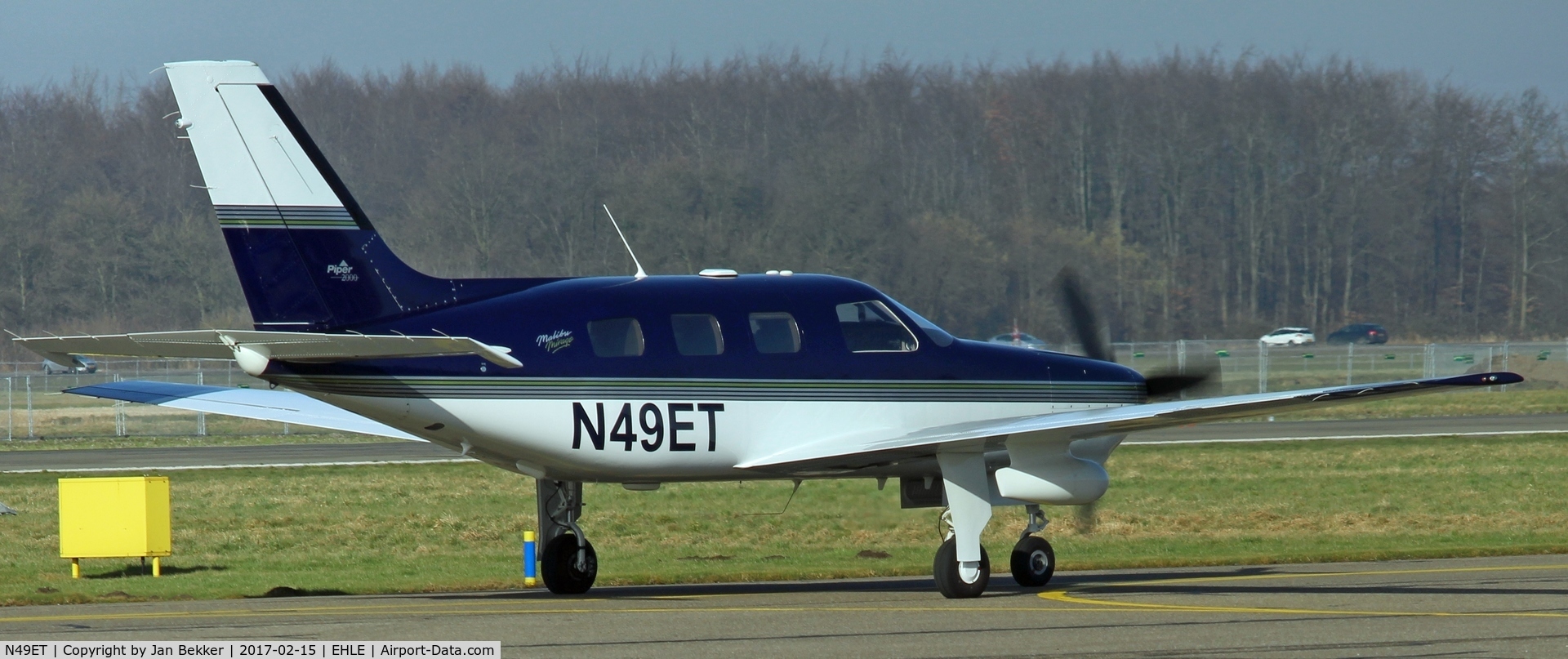 N49ET, 2000 Piper PA-46-350P Malibu Mirage C/N 4636311, Lelystad Airport