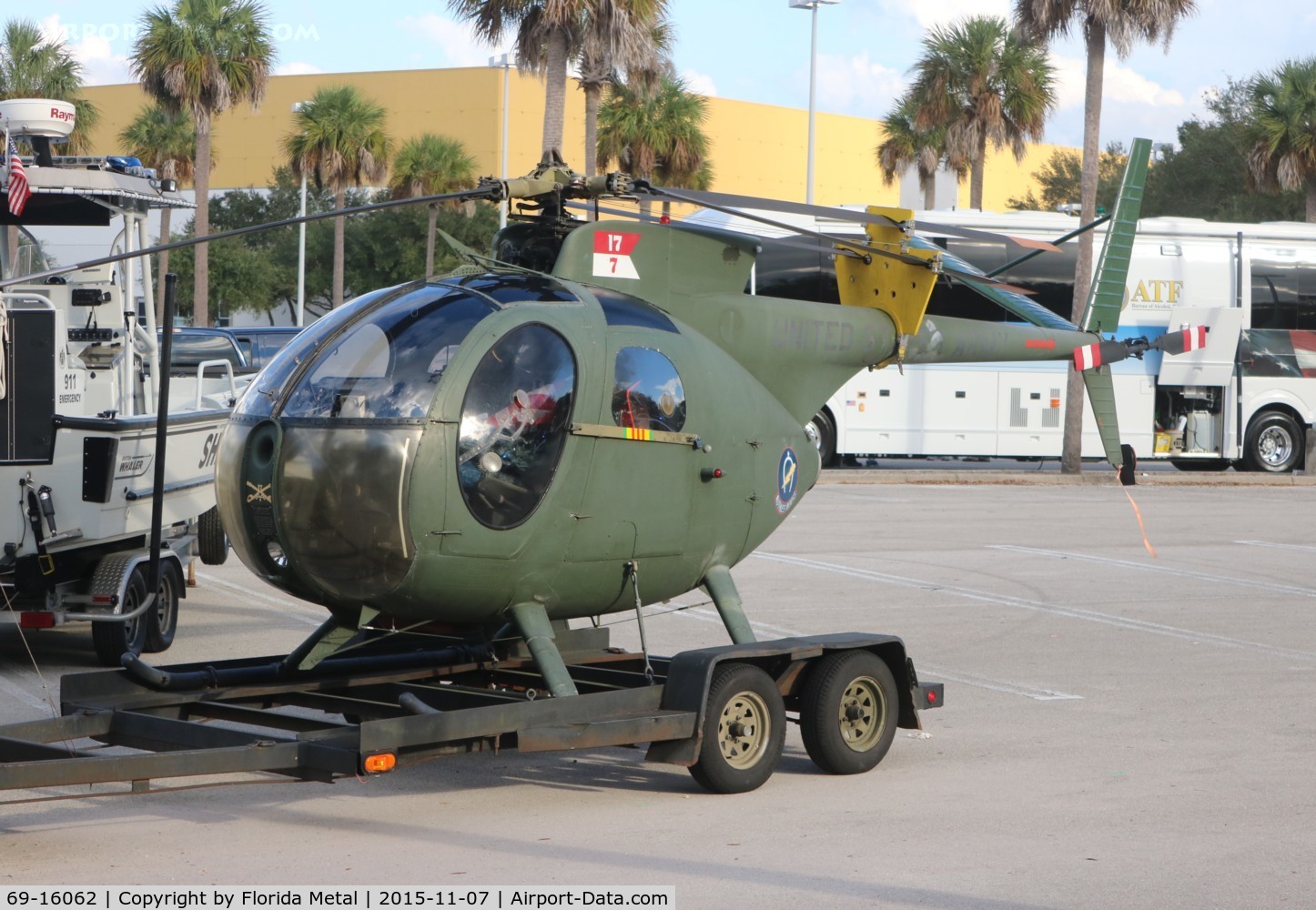 69-16062, 1969 Hughes MH-6B Cayuse C/N 1432, OH-6A at American Heroes Air Show Oviedo FL