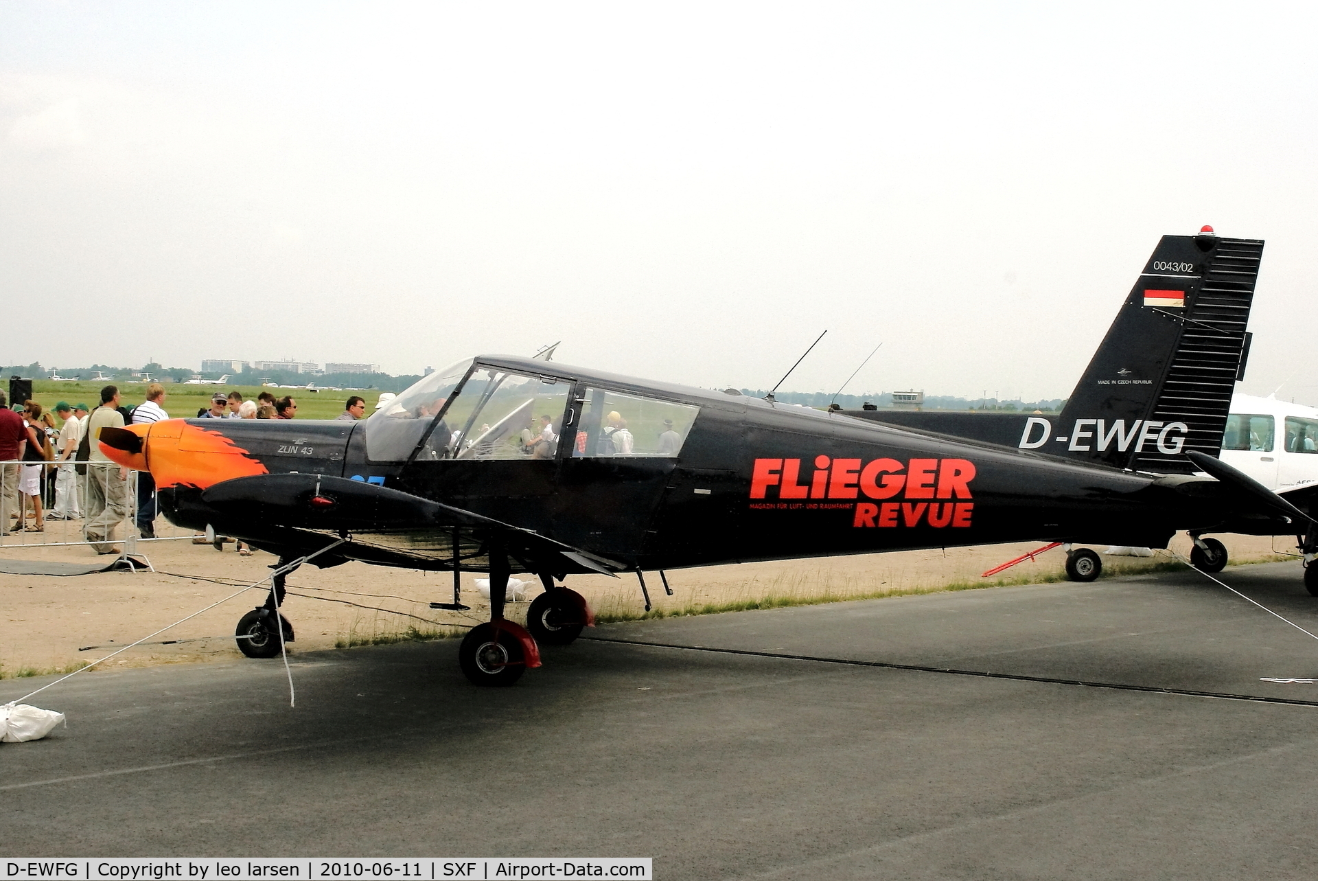 D-EWFG, 1974 Zlin Z-43 C/N 0043/02, Berlin Air Show 11.6.2010