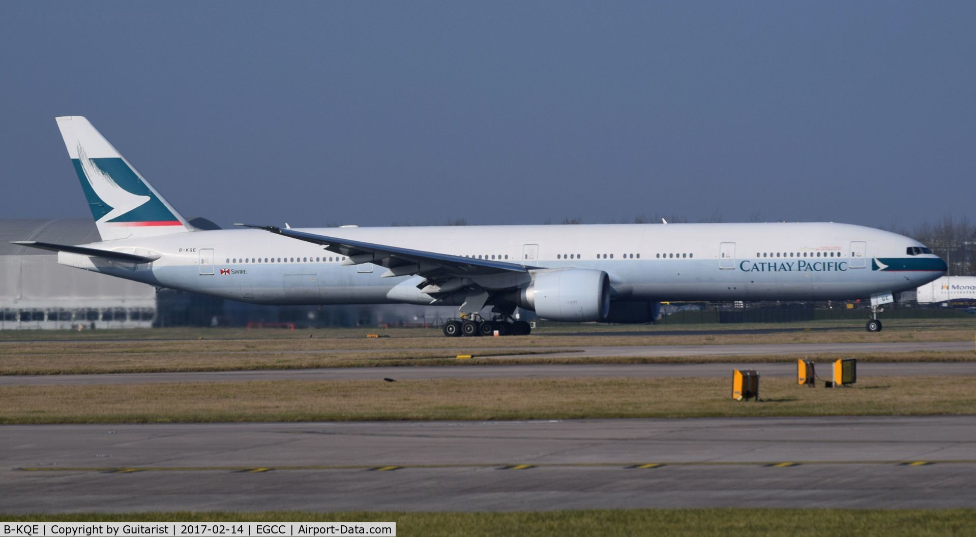 B-KQE, 2013 Boeing 777-367/ER C/N 41432, At Manchester