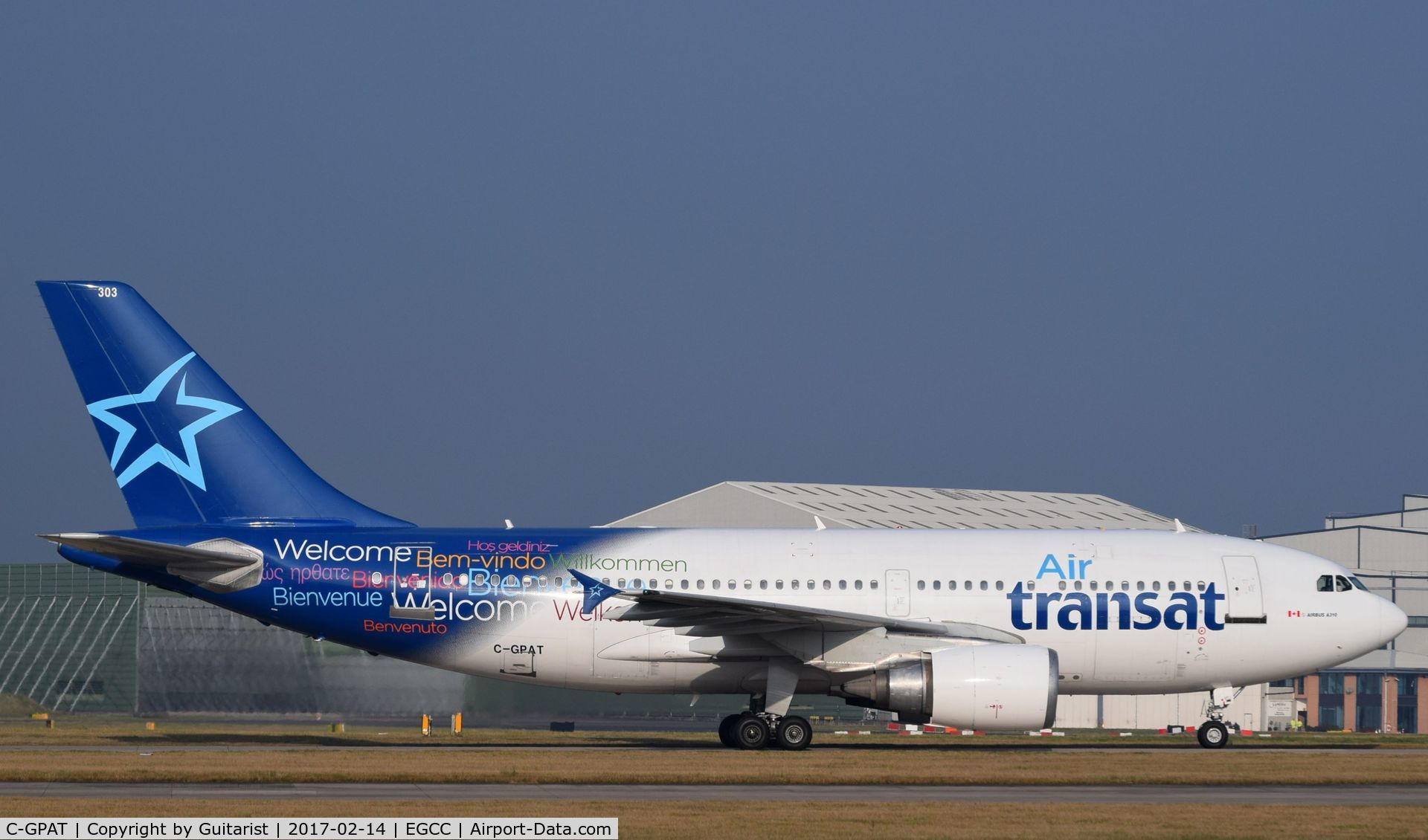 C-GPAT, 1992 Airbus A310-308 C/N 597, At Manchester