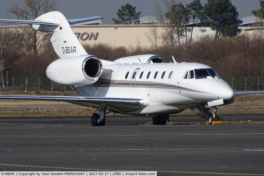 D-BEAR, 1999 Cessna 750 Citation X Citation X C/N 750-0085, AIR X Executive Jets
