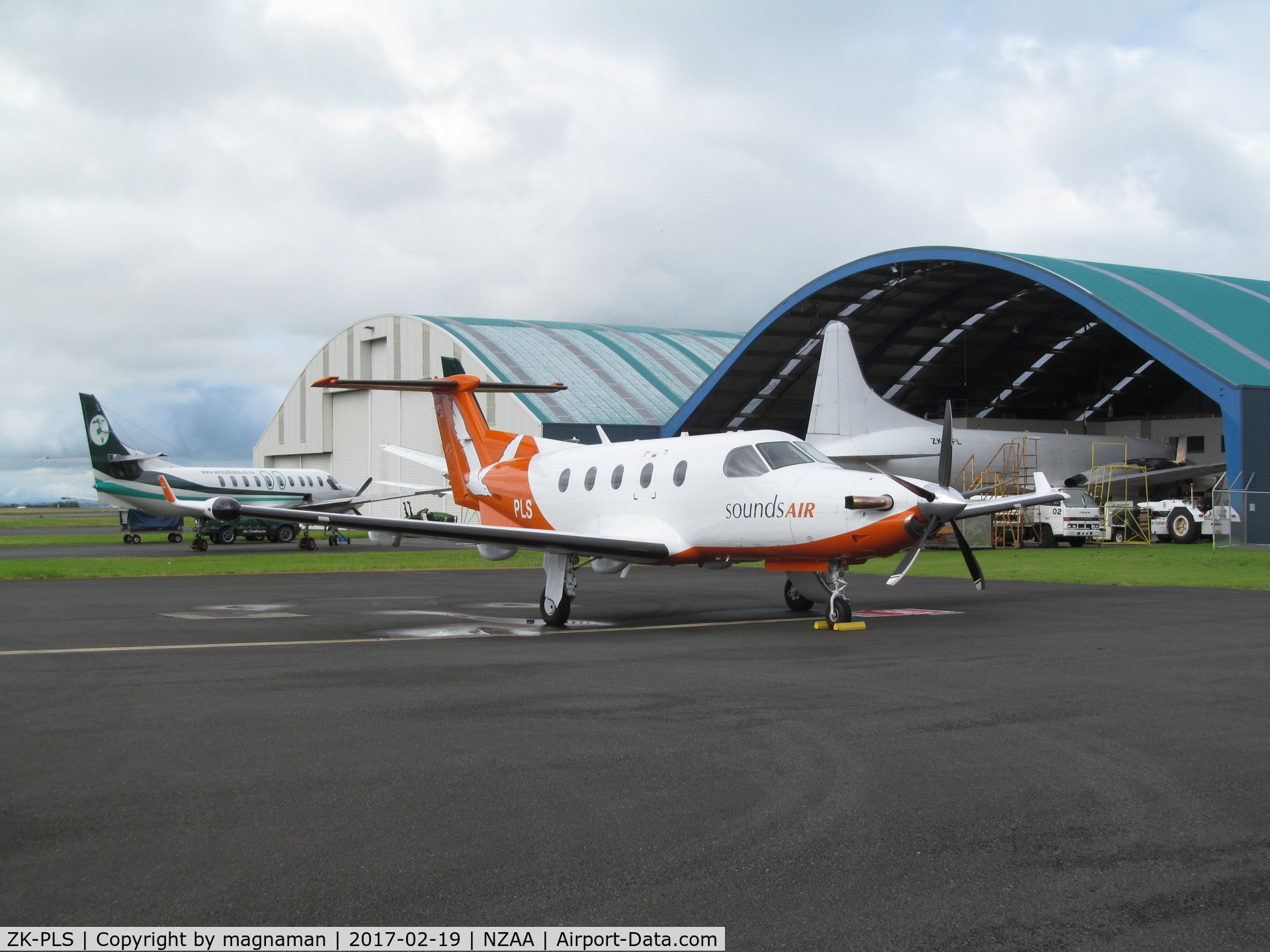 ZK-PLS, 2000 Pilatus PC-12/45 C/N 363, nice visitor from south island