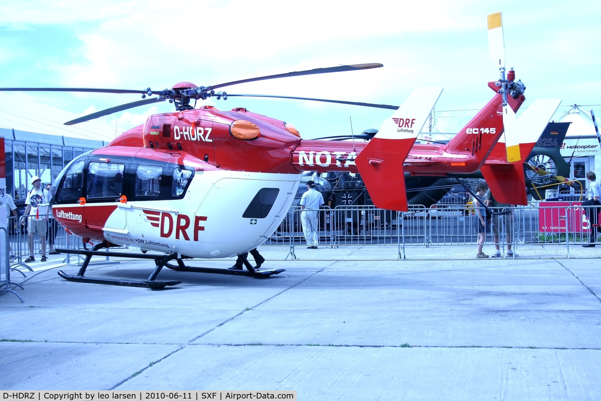 D-HDRZ, Eurocopter-Kawasaki EC-145 (BK-117C-2) C/N 9293, Berlin Air Show 11.6.2010