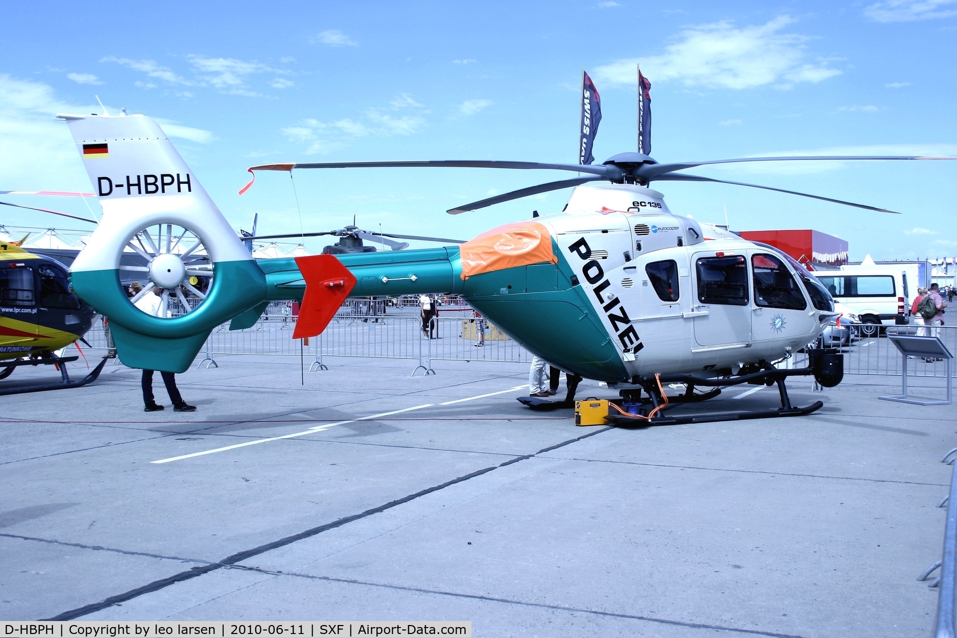 D-HBPH, Eurocopter EC-135P-2+ C/N 0912, Berlin Air Show 11.6.2010