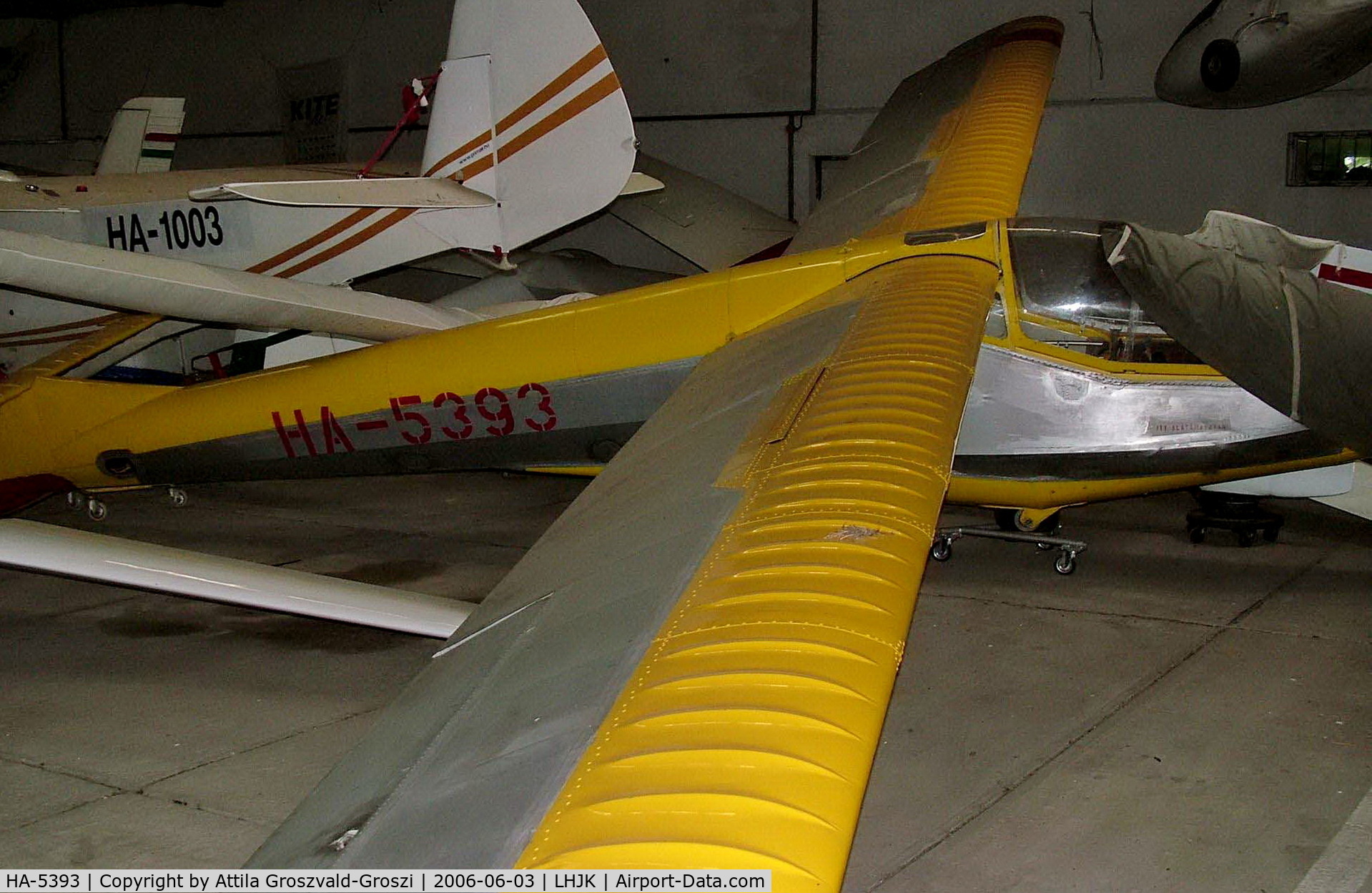 HA-5393, 1966 Rubik R-26S Góbé C/N E-1262, Jakabszállás Airport, Hungary