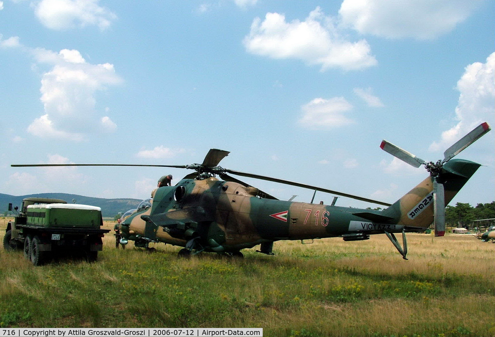 716, Mil Mi-24V Hind E C/N 220716, Jutas-Újmajor, Veszprém, Hungary