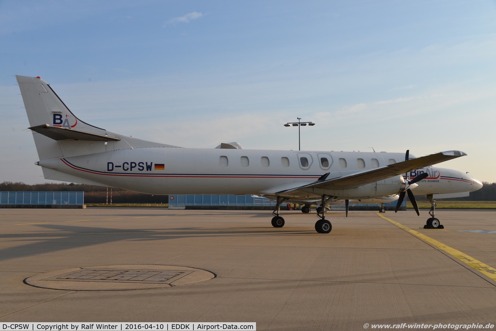 D-CPSW, 1990 Fairchild SA-227AC Metro III C/N AC-757B, Fairchild Swearingen SA227-Ac Metro III -BID BinAir - AC-757B - D-CPSW - 10.04.2016 - CGN