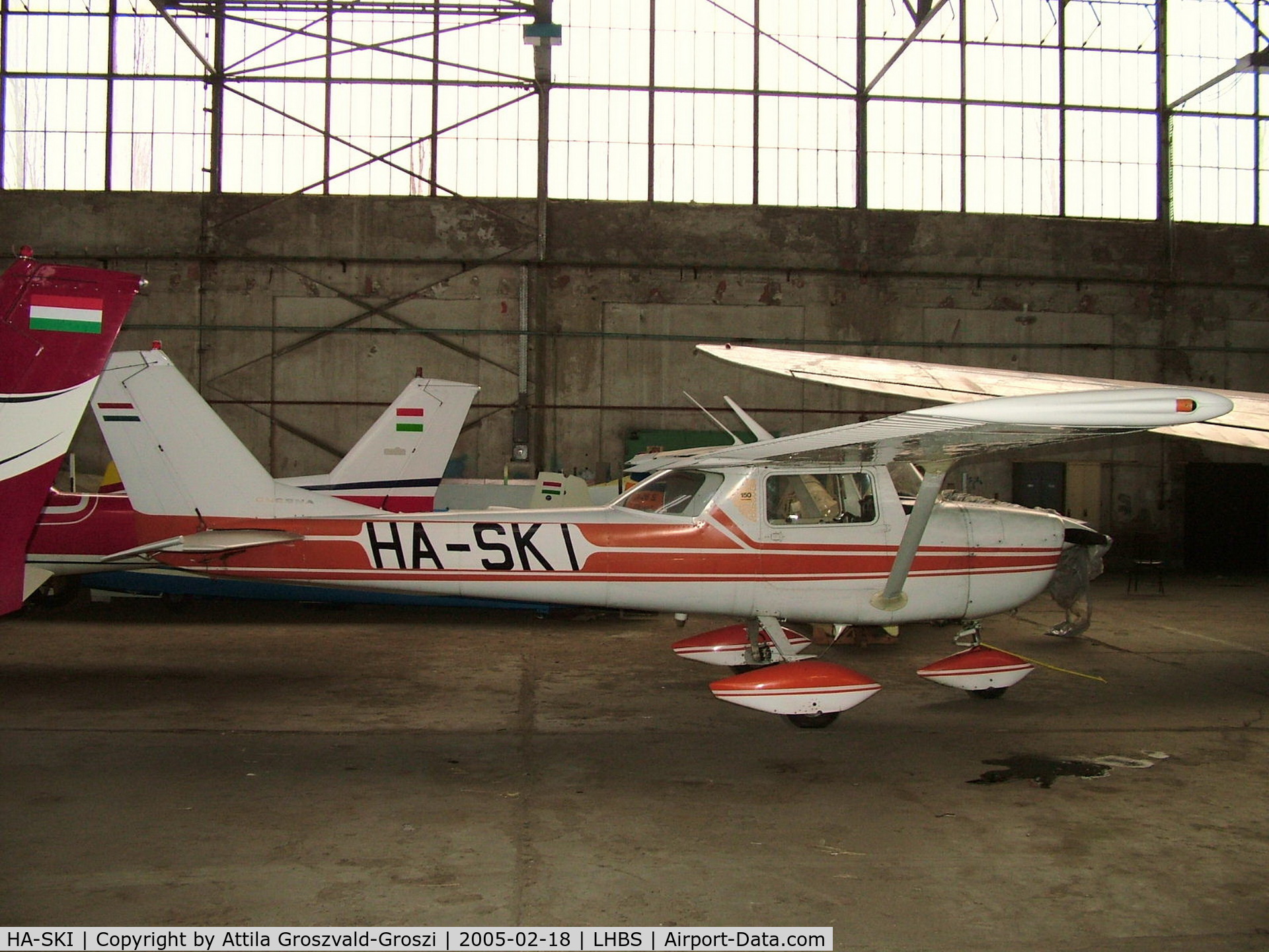 HA-SKI, Cessna 150G C/N 15065401, Budaörs Airport, Hungary