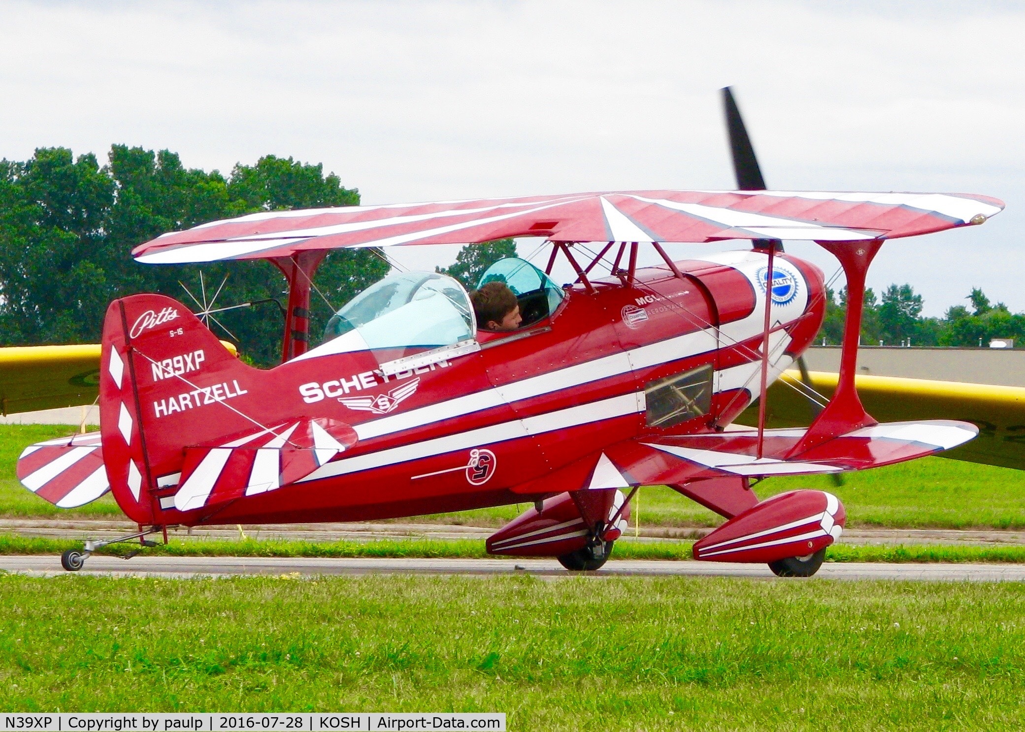 N39XP, 1976 Pitts S-1S Special C/N K-039, At Oshkosh.