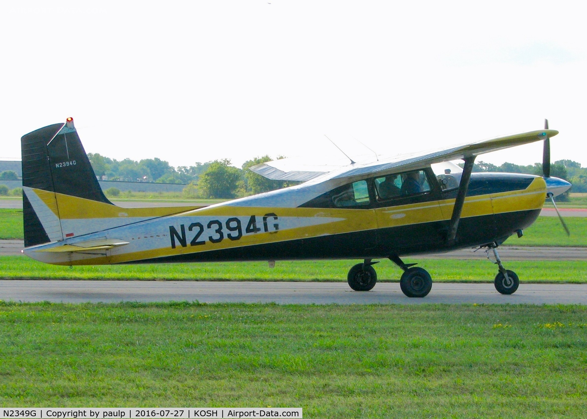 N2349G, 1958 Cessna 182B Skylane C/N 51649, At Oshkosh.