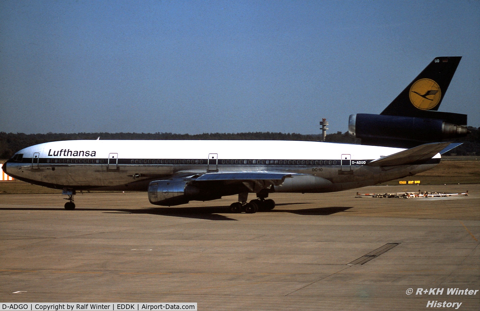 D-ADGO, 1974 McDonnell Douglas DC-10-30 C/N 47926, Douglas DC10-30 - Lufthansa 'Bonn' - D-ADGO - 1978 - CGN