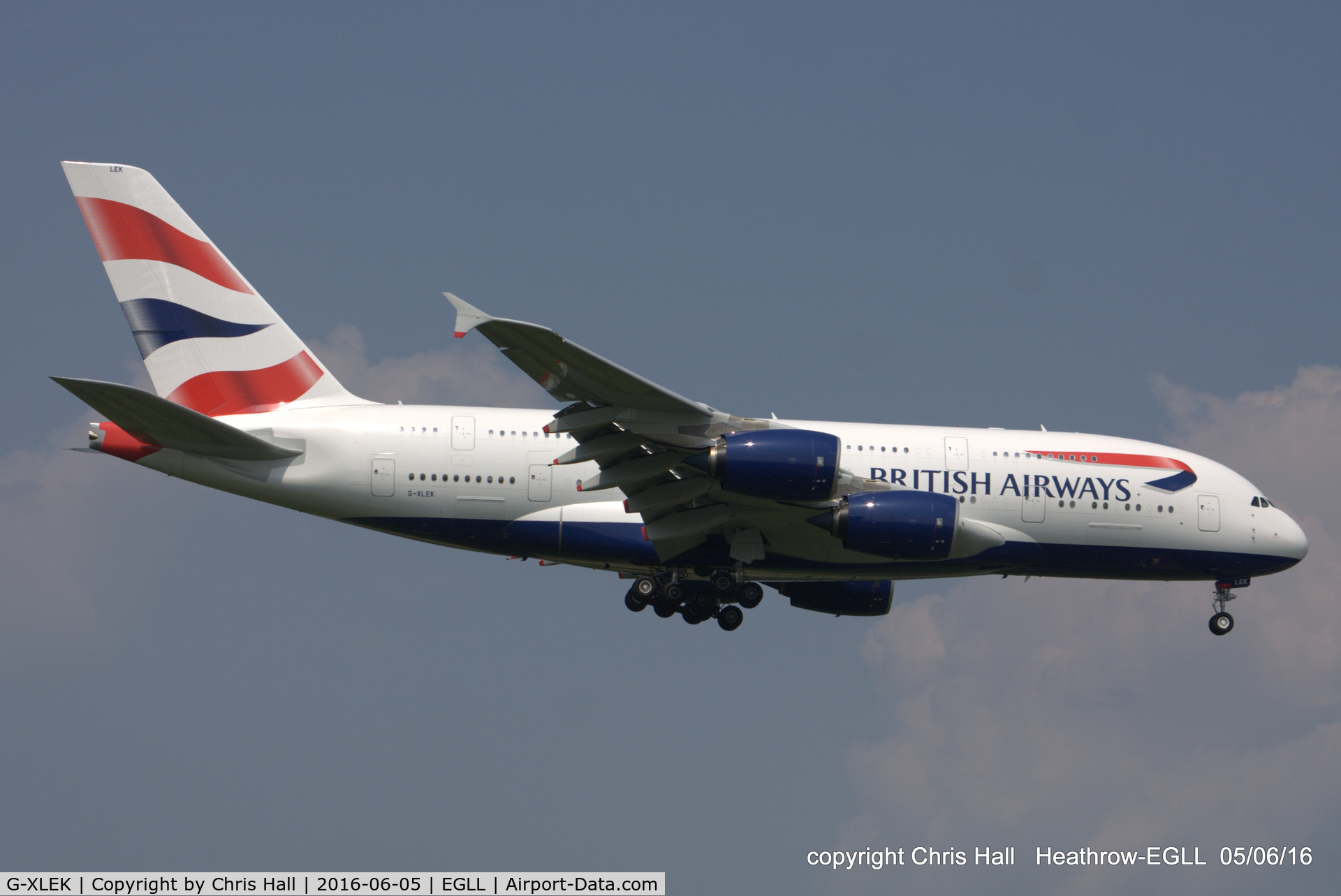 G-XLEK, 2015 Airbus A380-841 C/N 194, British Airways
