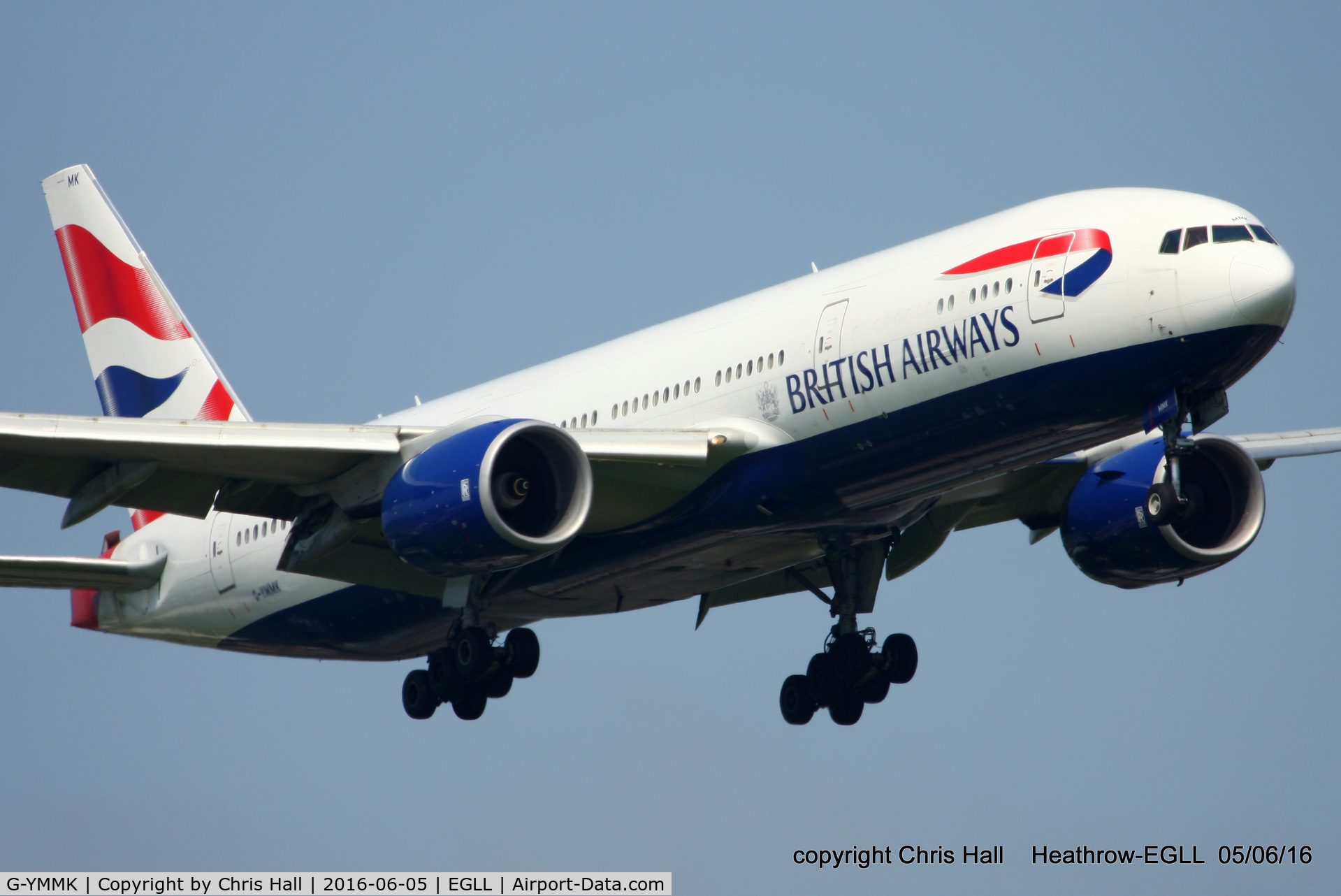 G-YMMK, 2000 Boeing 777-236 C/N 30312, British Airways