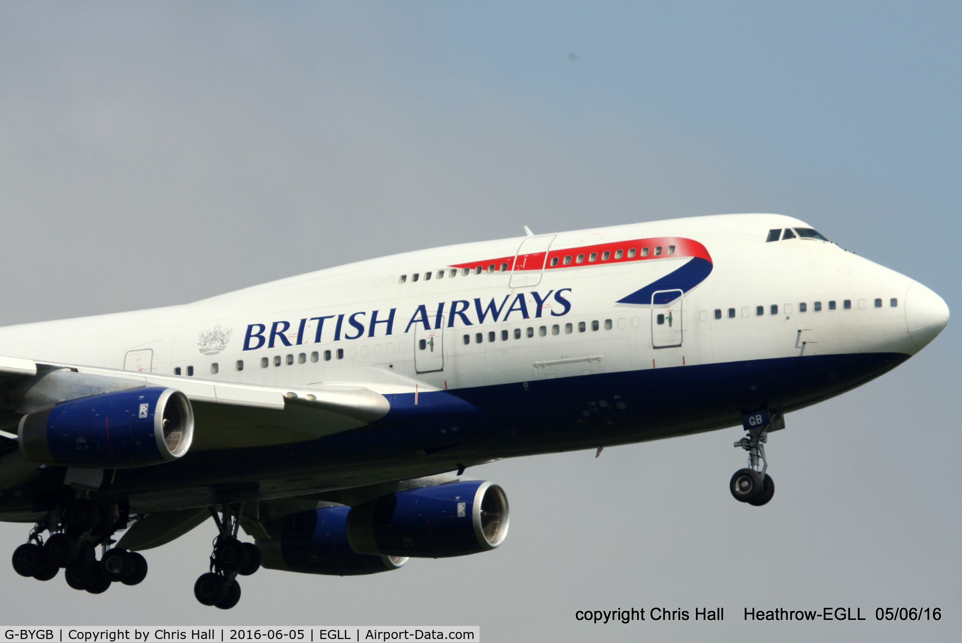 G-BYGB, 1999 Boeing 747-436 C/N 28856, British Airways