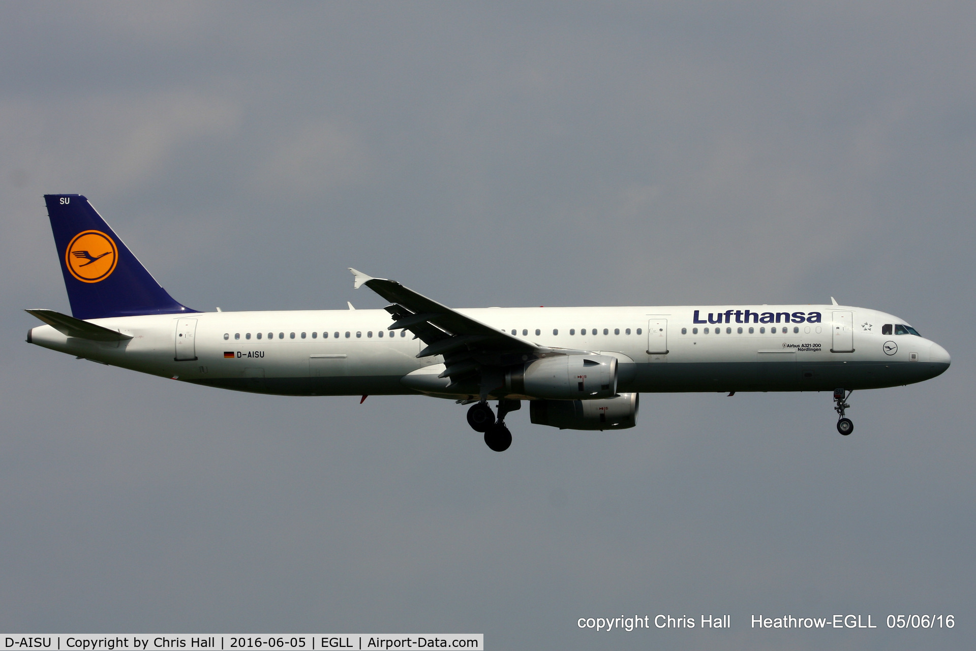 D-AISU, 2009 Airbus A321-231 C/N 4016, Lufthansa