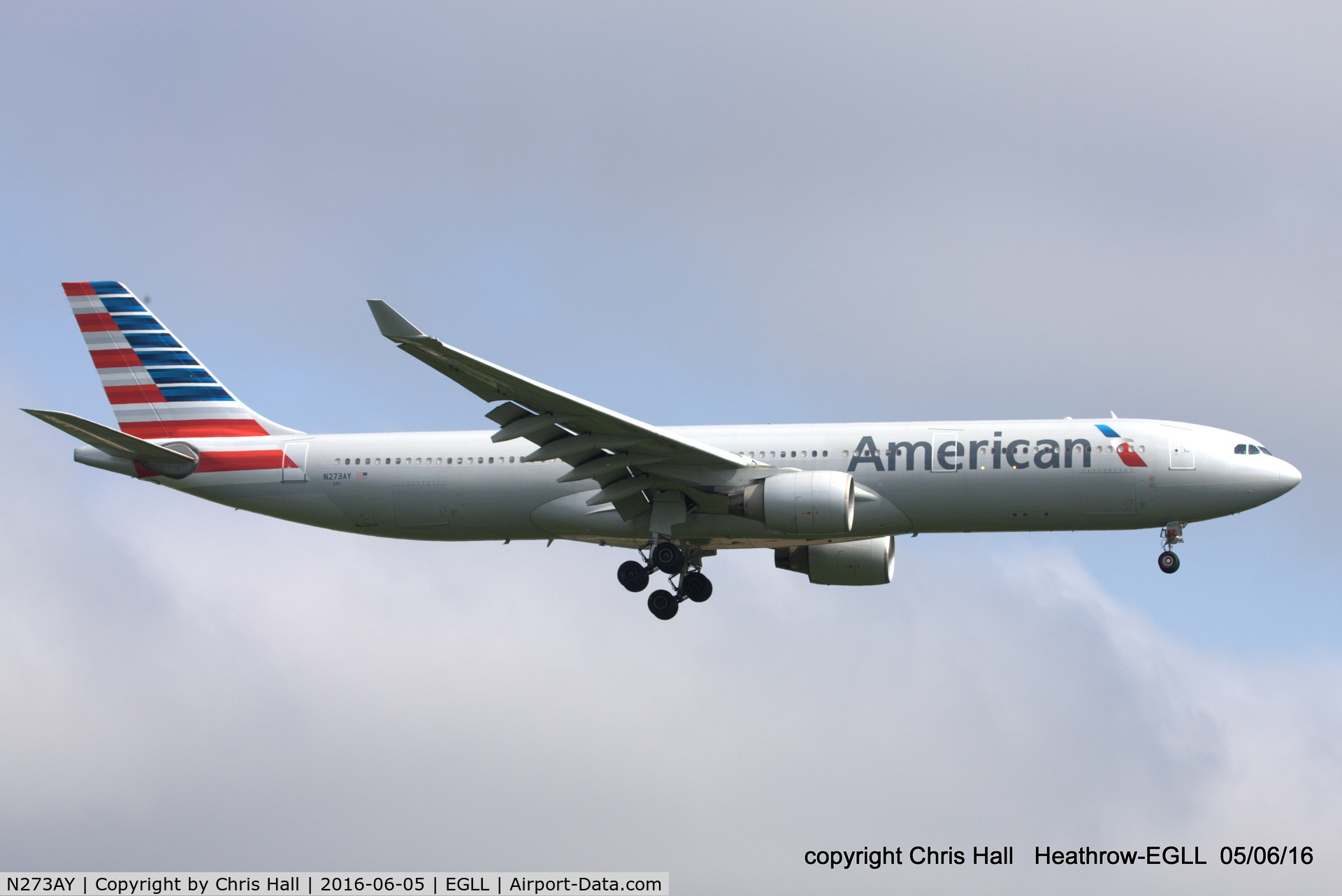 N273AY, 2000 Airbus A330-323 C/N 337, American Airlines