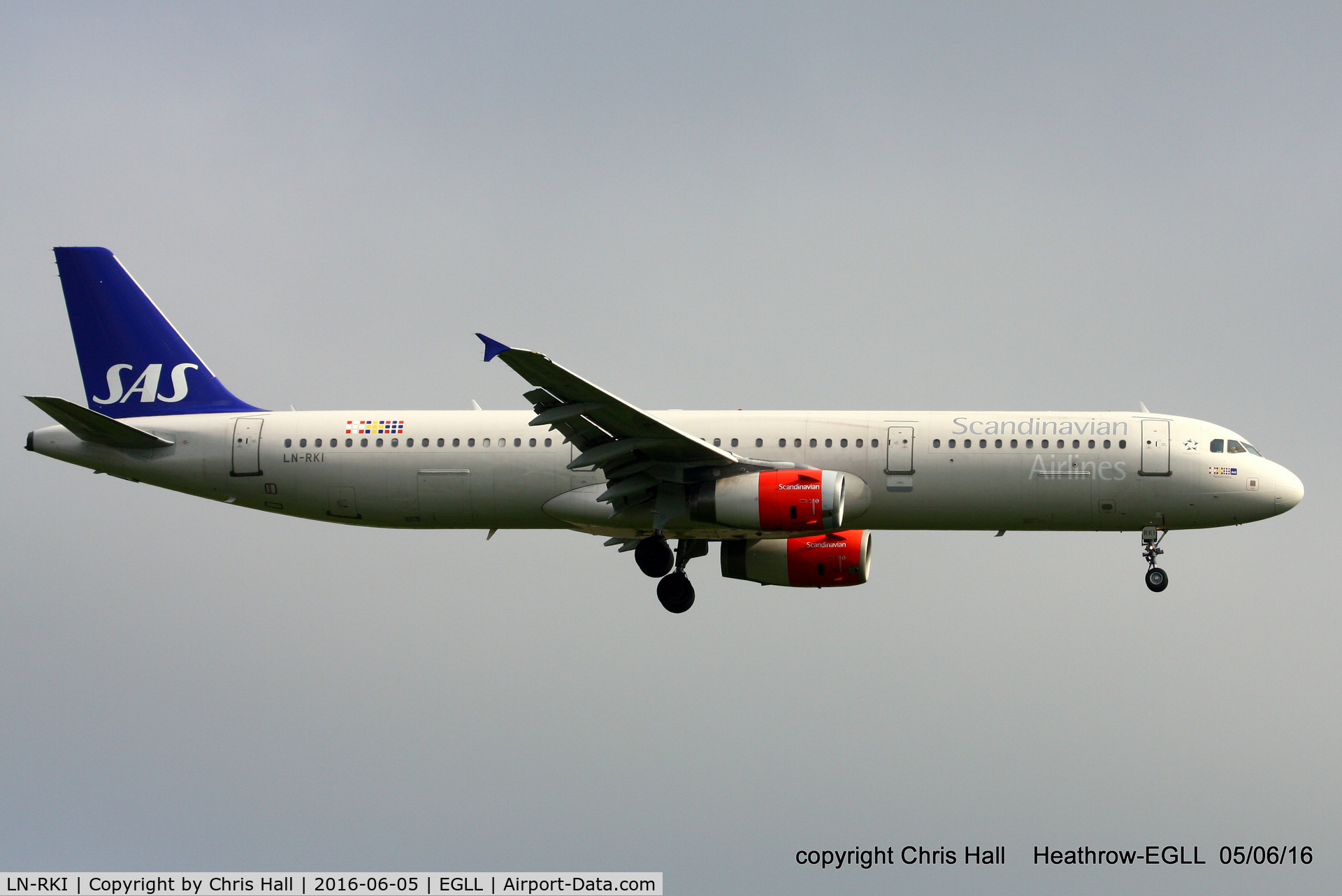 LN-RKI, 2002 Airbus A321-232 C/N 1817, SAS Scandinavian Airlines
