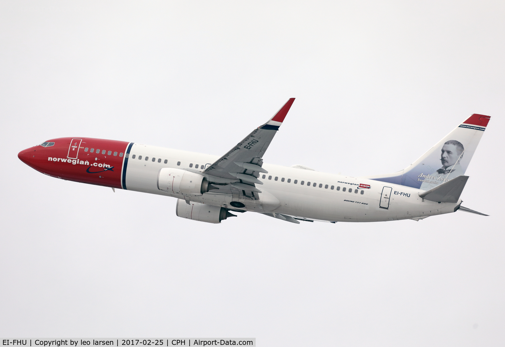 EI-FHU, 2012 Boeing 737-8JP C/N 39019, Copenhagen 25.2.2017