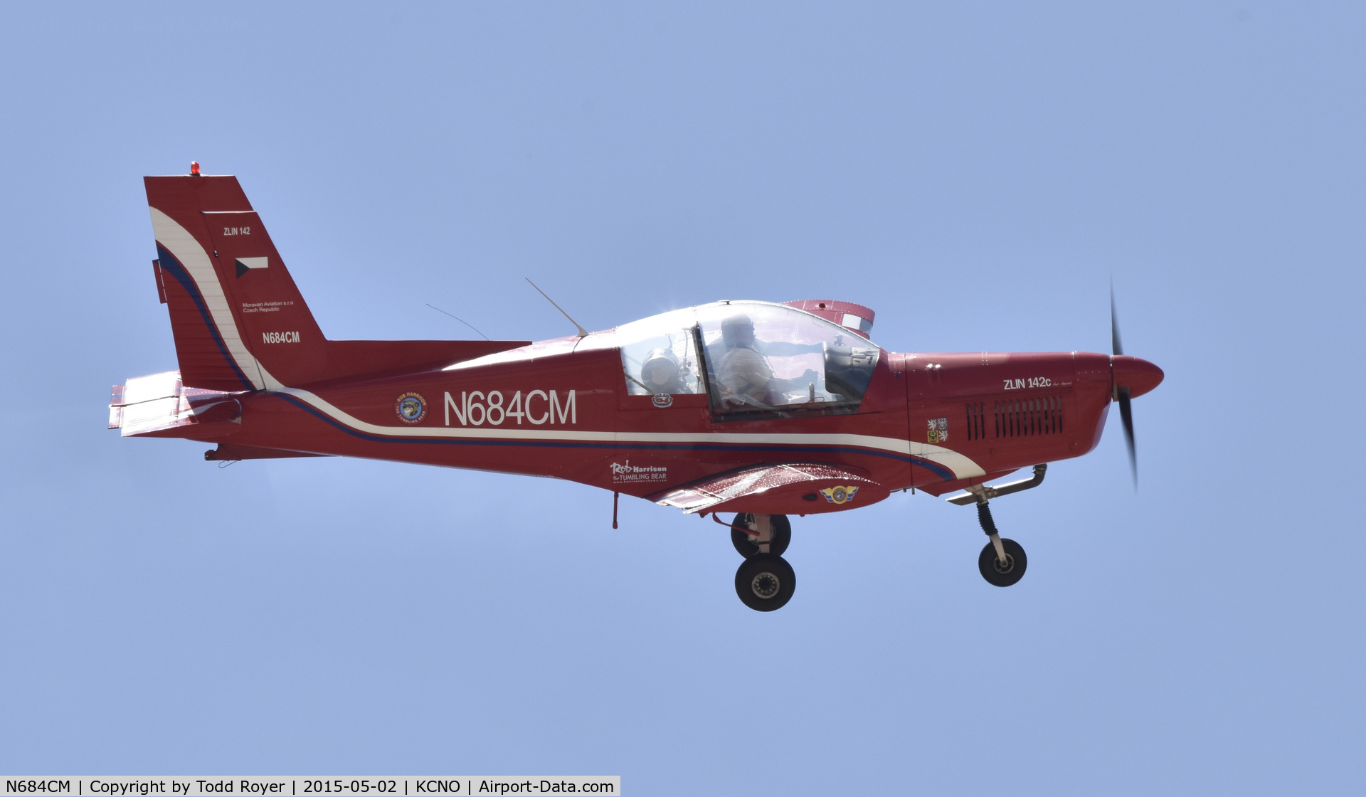 N684CM, 1980 Zlin Z-142C C/N 0218, Planes of Fame Airshow