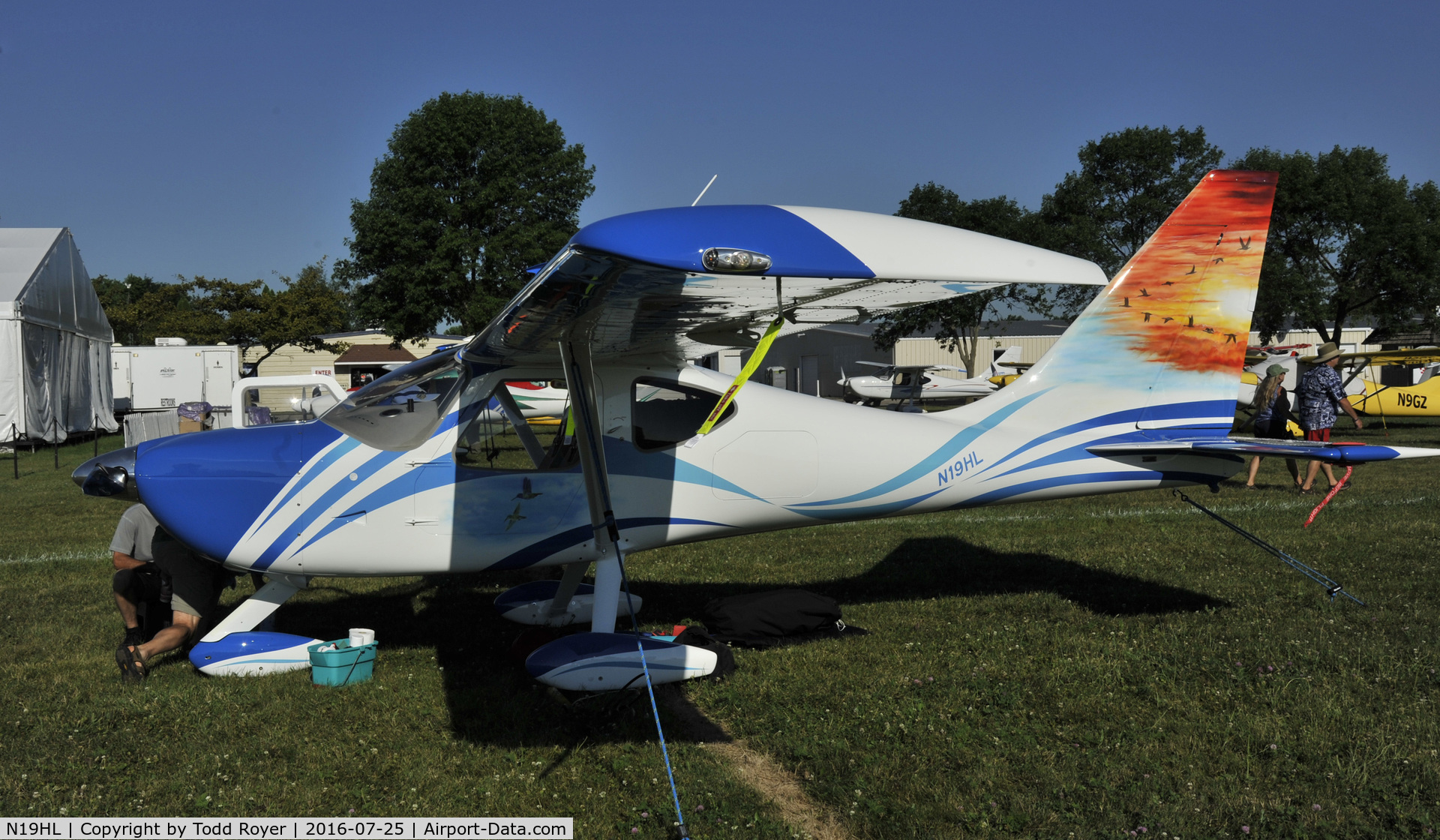 N19HL, 2015 Stoddard-Hamilton GlaStar C/N 5615, Airventure 2016