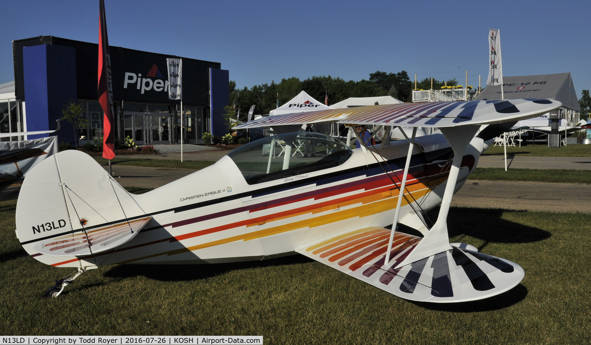 N13LD, 1990 Christen Eagle II C/N O'CONNELL-0001, Airventure 2016
