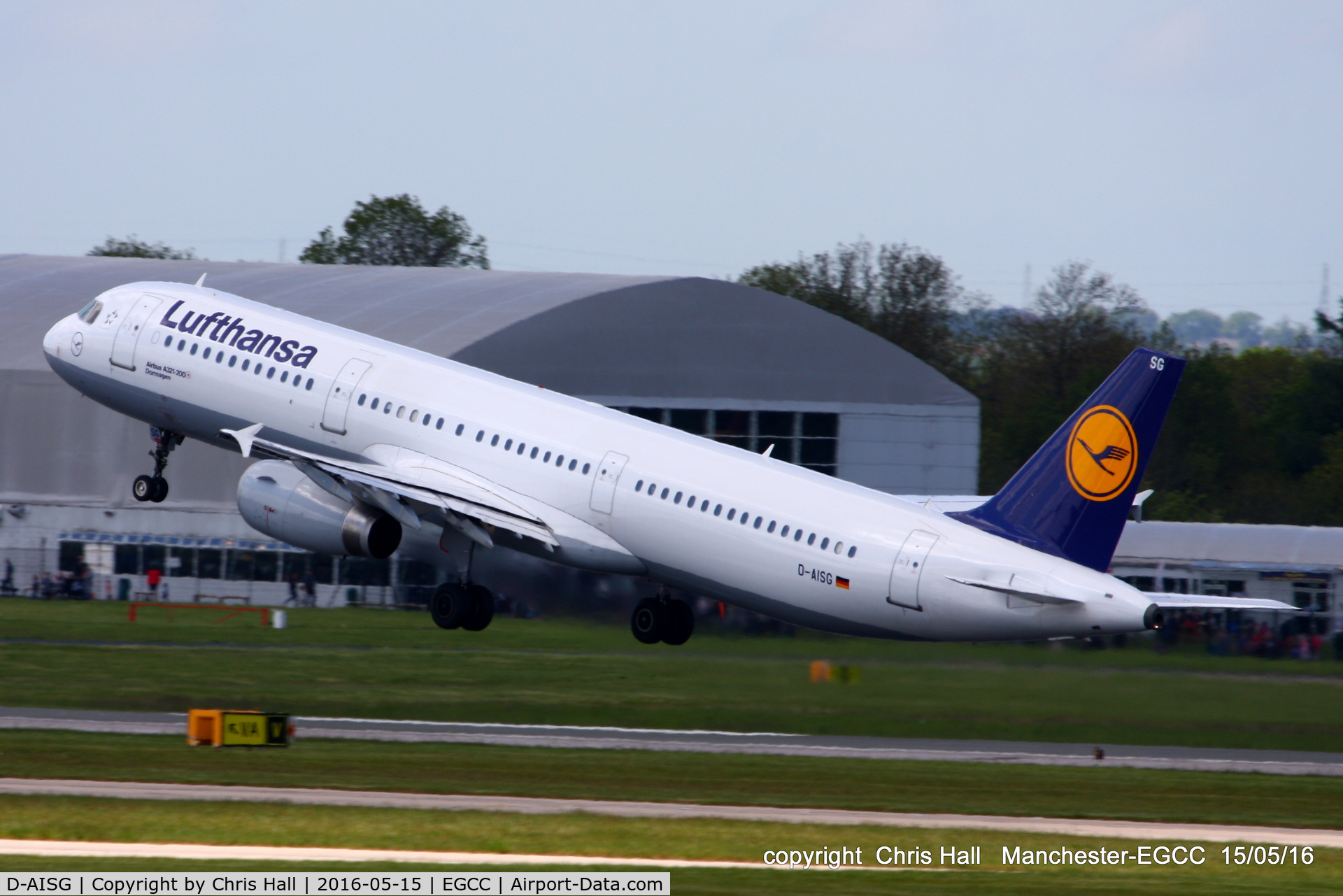 D-AISG, 2000 Airbus A321-231 C/N 1273, Lufthansa