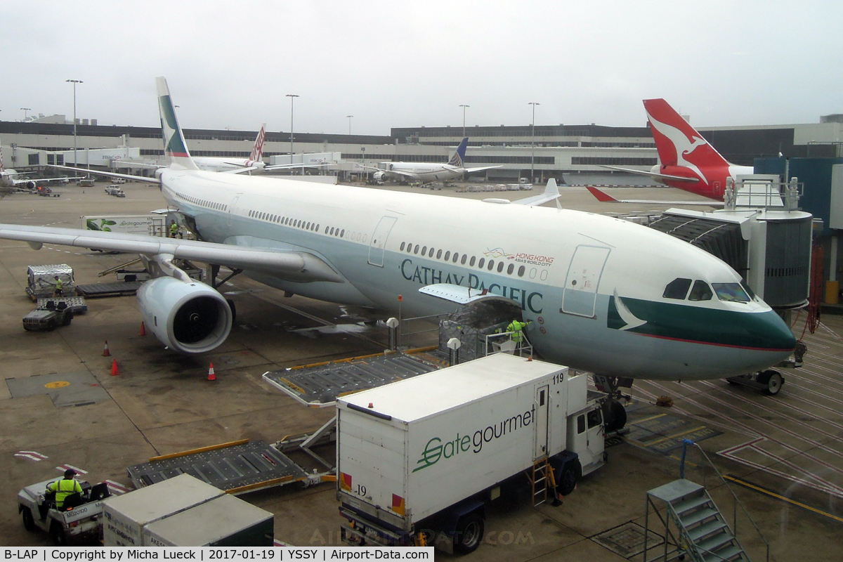 B-LAP, 2012 Airbus A330-343X C/N 1343, At Sydney