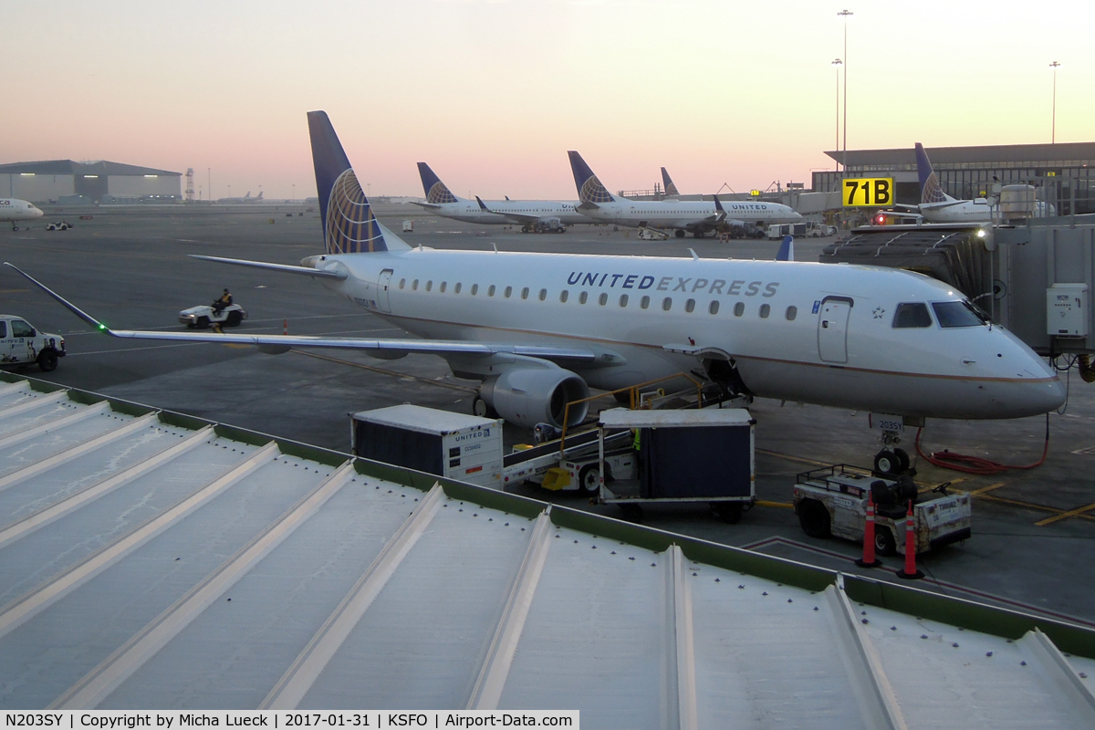 N203SY, 2016 Embraer 175LR (ERJ-170-200LR) C/N 17000625, Under 2 months old