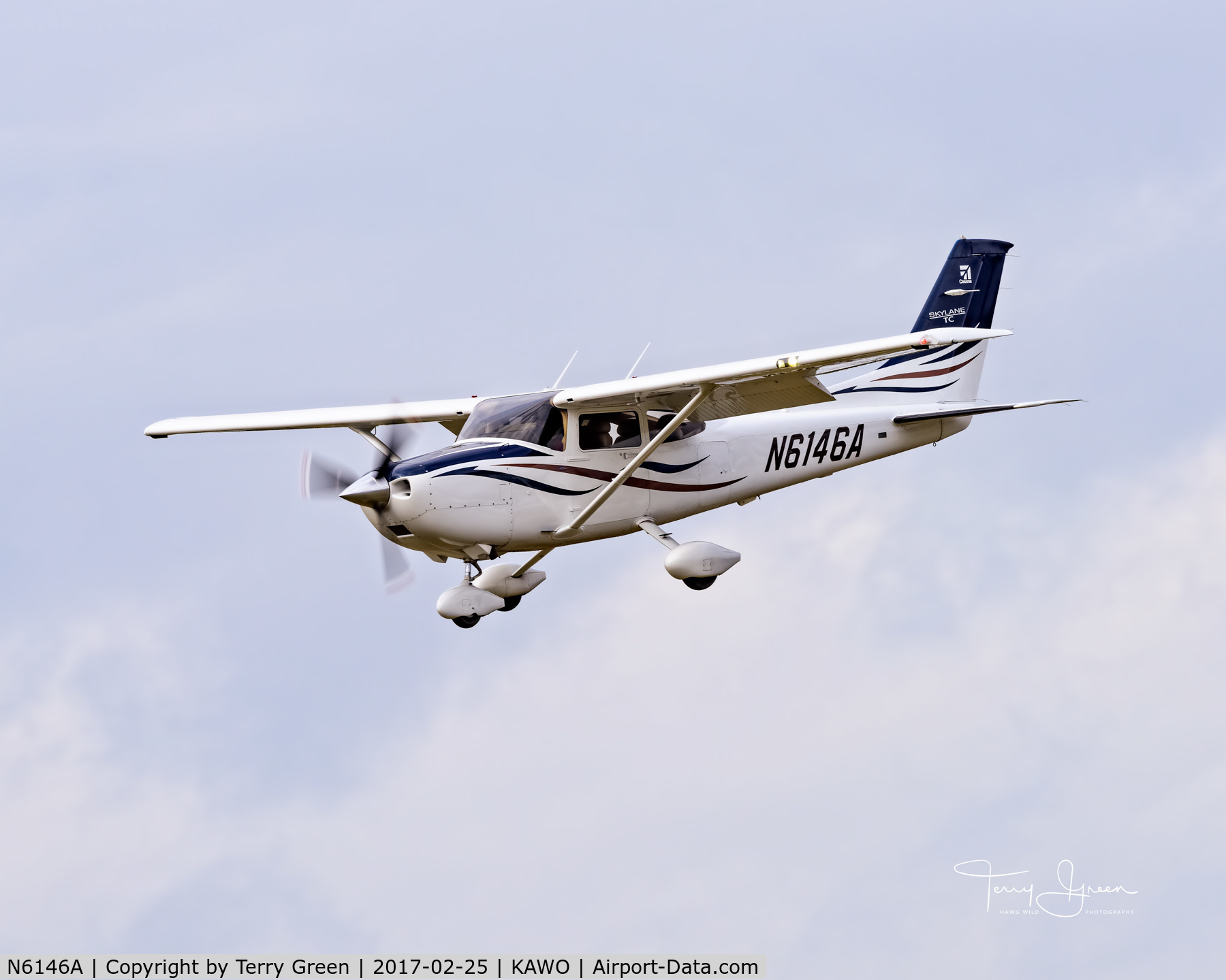 N6146A, 2008 Cessna T182T Turbo Skylane C/N T18208828, KAWO