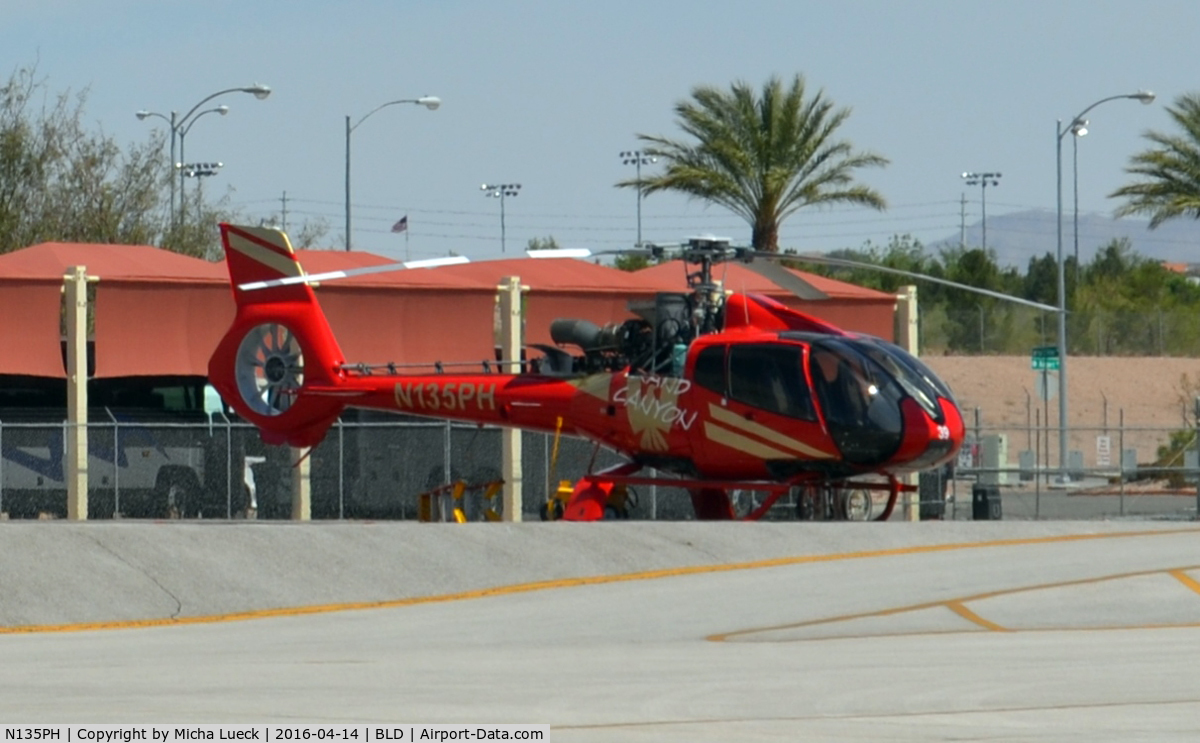 N135PH, 2003 Eurocopter EC-130B-4 (AS-350B-4) C/N 3695, At Boulder