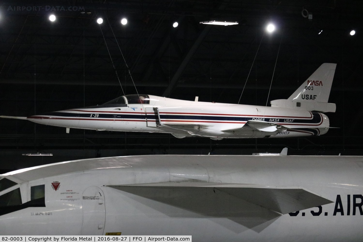 82-0003, 1982 Grumman X-29A C/N Not found 82-0003, X-29A
