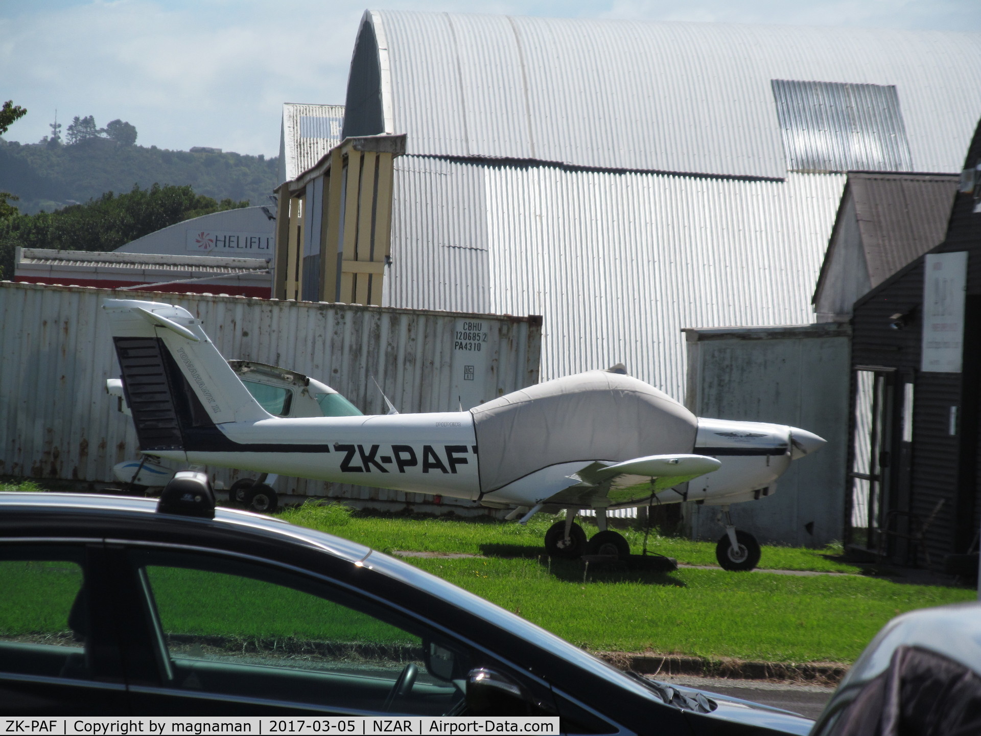 ZK-PAF, Piper PA-38-112 Tomahawk Tomahawk C/N 38-81A0040, at ardmore