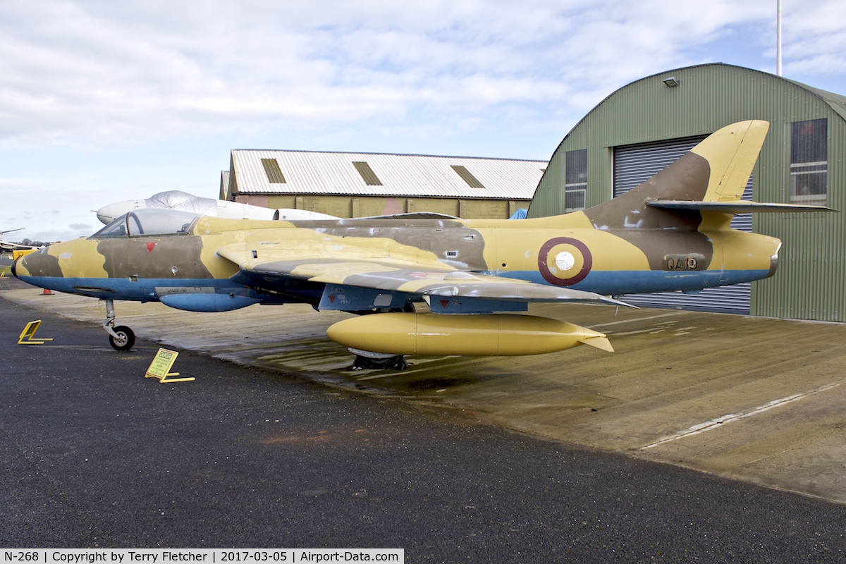 N-268, Hawker Hunter FGA.78 C/N 8947, At Yorkshire Air Museum
