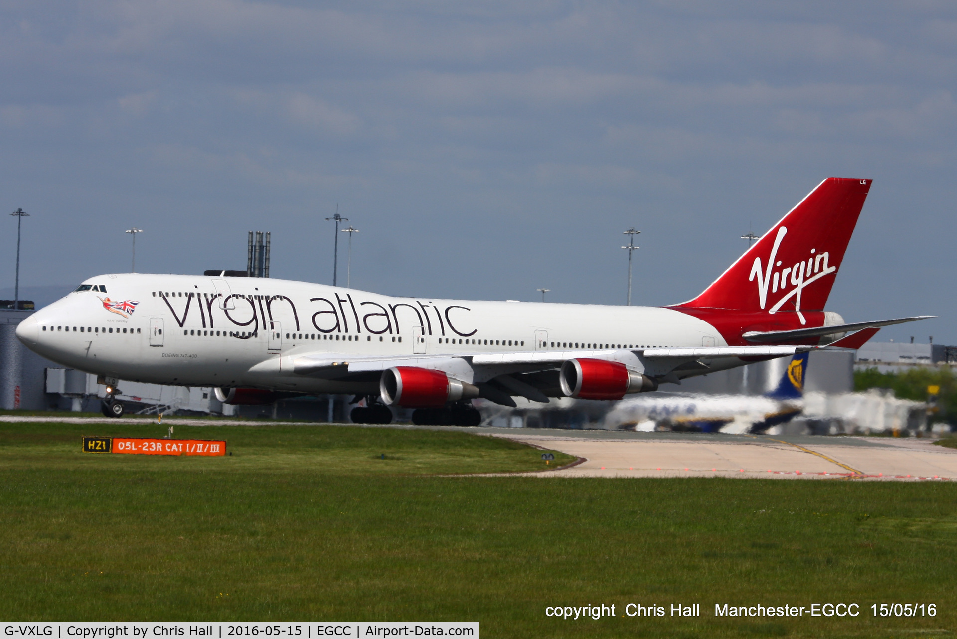 G-VXLG, 1998 Boeing 747-41R C/N 29406, Virgin Atlantic