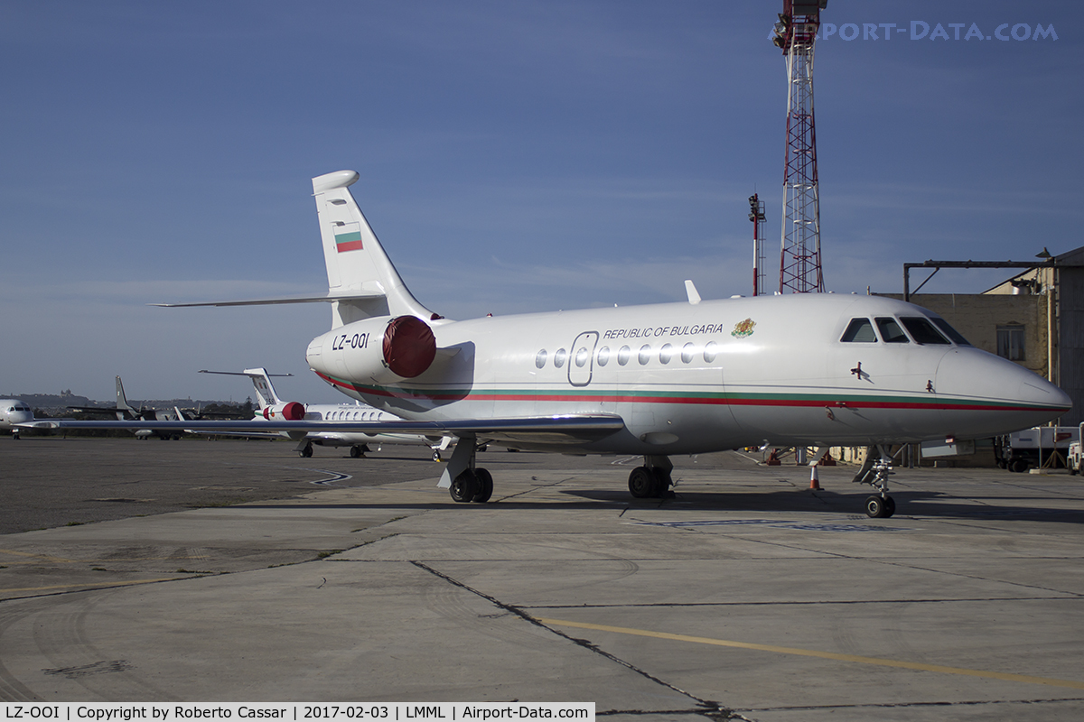 LZ-OOI, 2000 Dassault Falcon 2000 C/N 123, Park 2