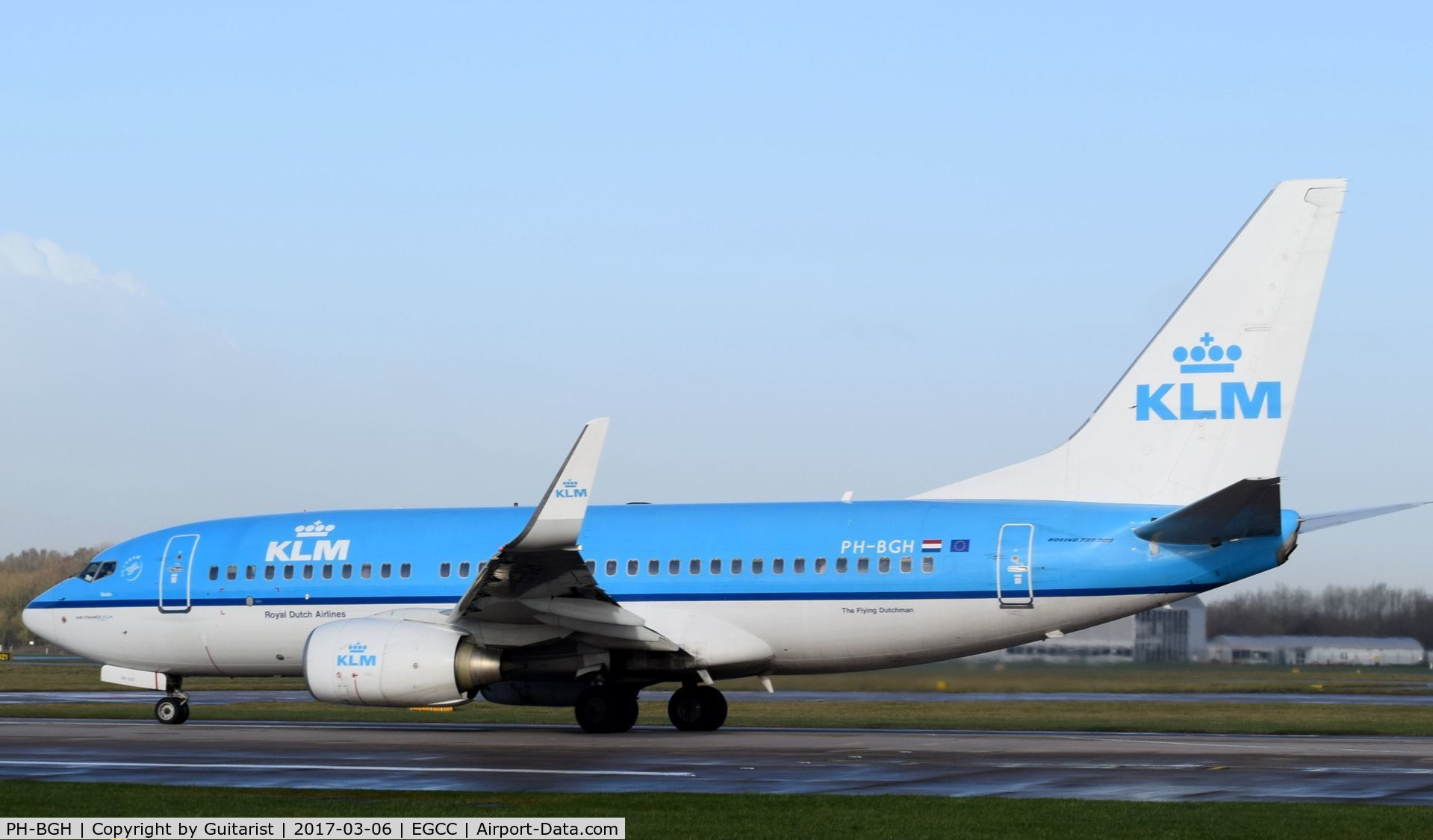 PH-BGH, 2009 Boeing 737-7K2 C/N 38053, At Manchester