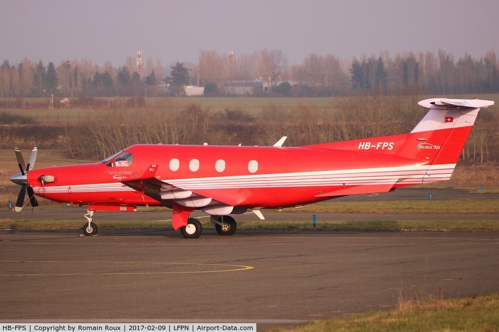 HB-FPS, 2005 Pilatus PC-12/45 C/N 608, Parked