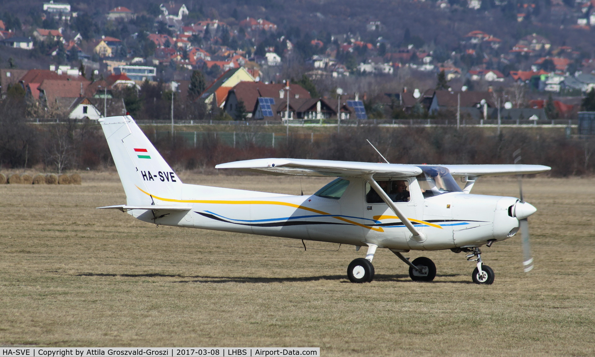 HA-SVE, 1977 Cessna 152 C/N 15280575, Budaörs Airport, Hungary