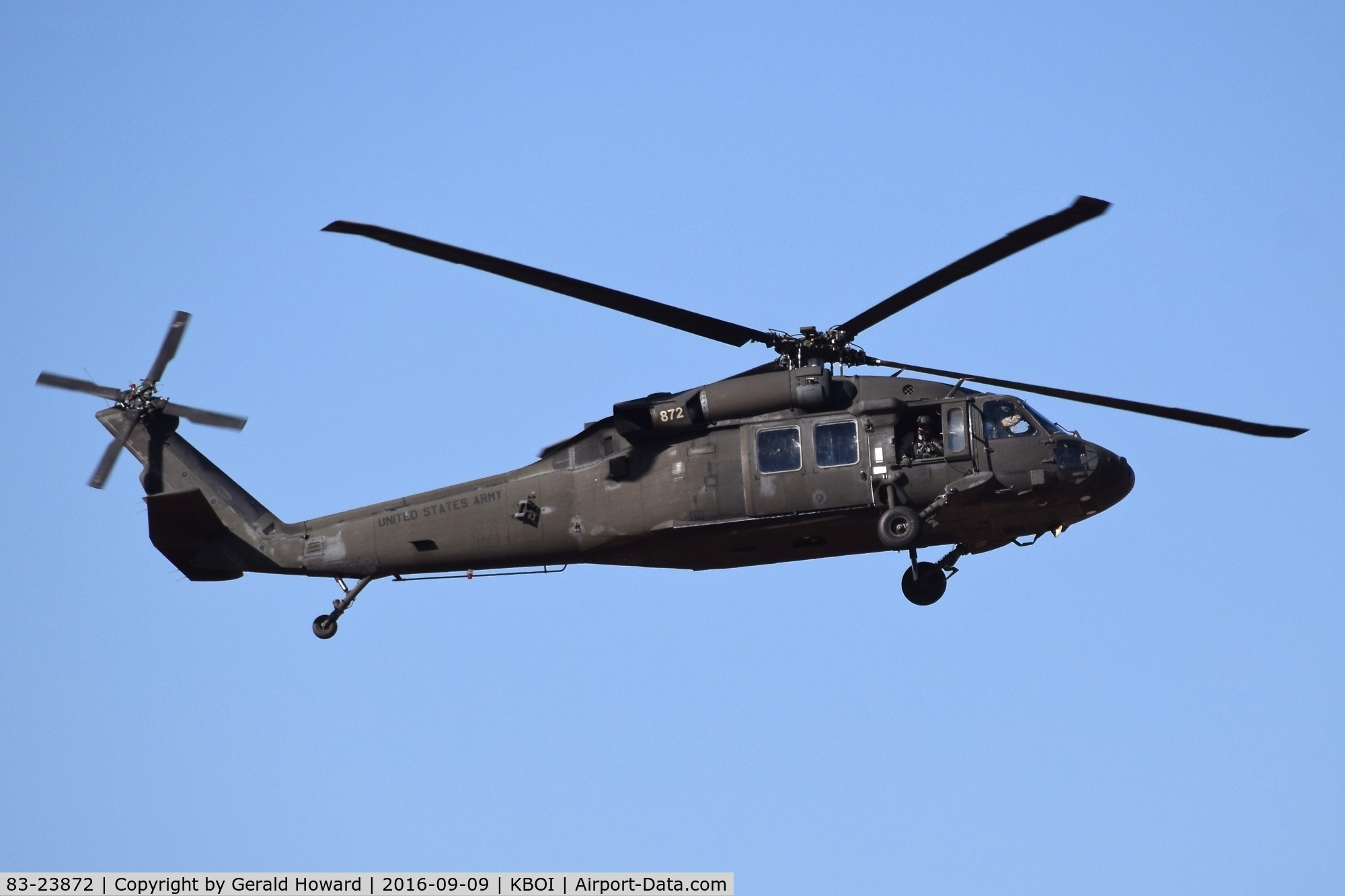 83-23872, 1983 Sikorsky UH-60A Black Hawk C/N 70-697, 1-183rd AVN BN, Idaho Army National Guard