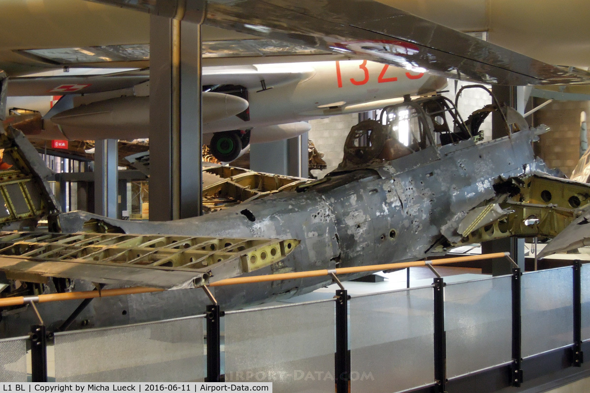 L1 BL, Junkers Ju-87R-2 Stuka C/N 5856, At the Deutsches Technikmuseum in Berlin