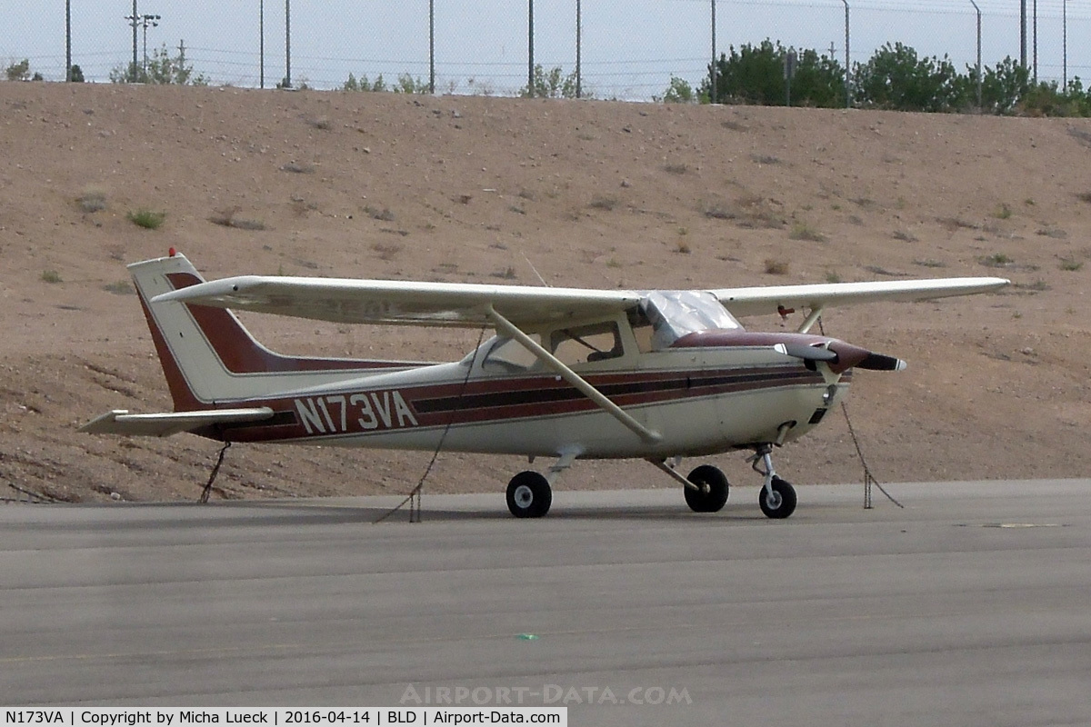 N173VA, 1971 Cessna 172L C/N 172-60090, At Boulder, Nevada