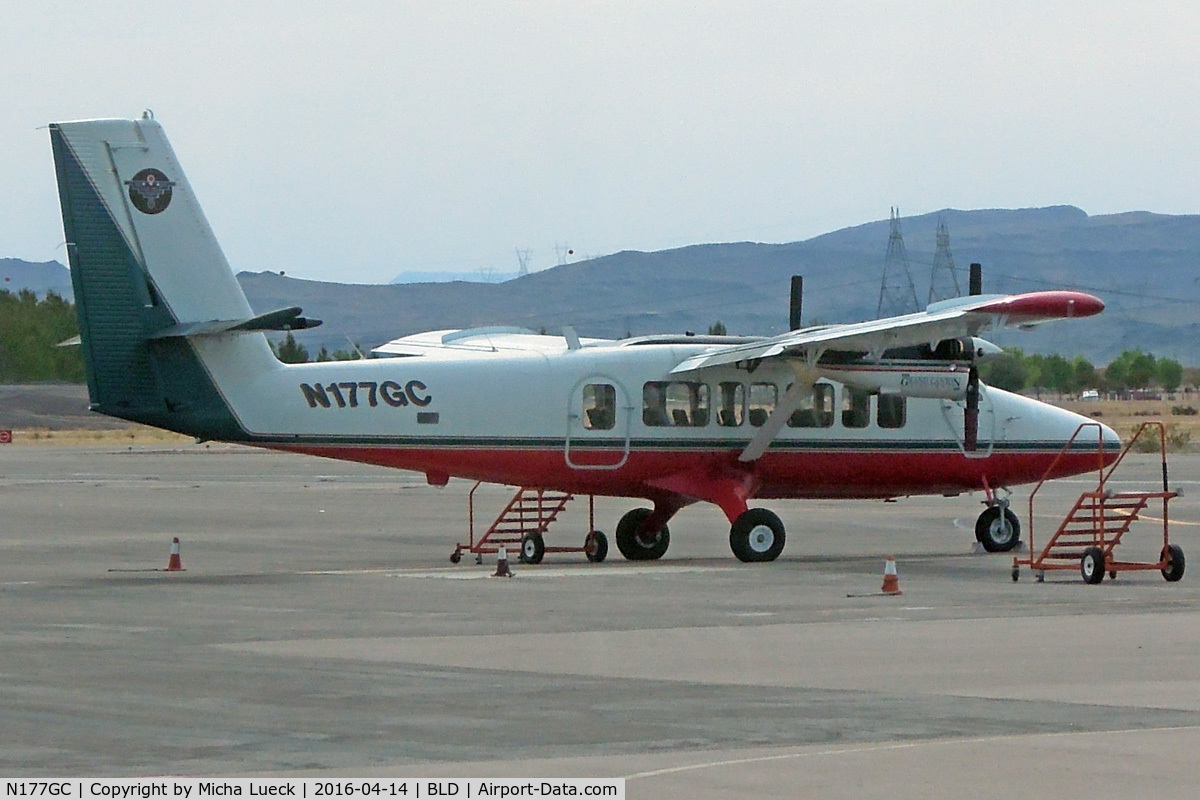 N177GC, 1969 De Havilland Canada DHC-6-300 Twin Otter C/N 263, At Boulder, Nevada