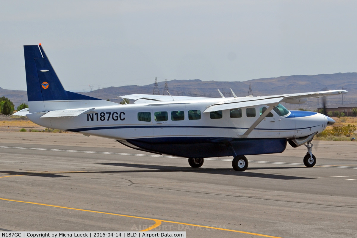 N187GC, 2010 Cessna 208B Grand Caravan C/N 208B-2213, At Boulder, Nevada