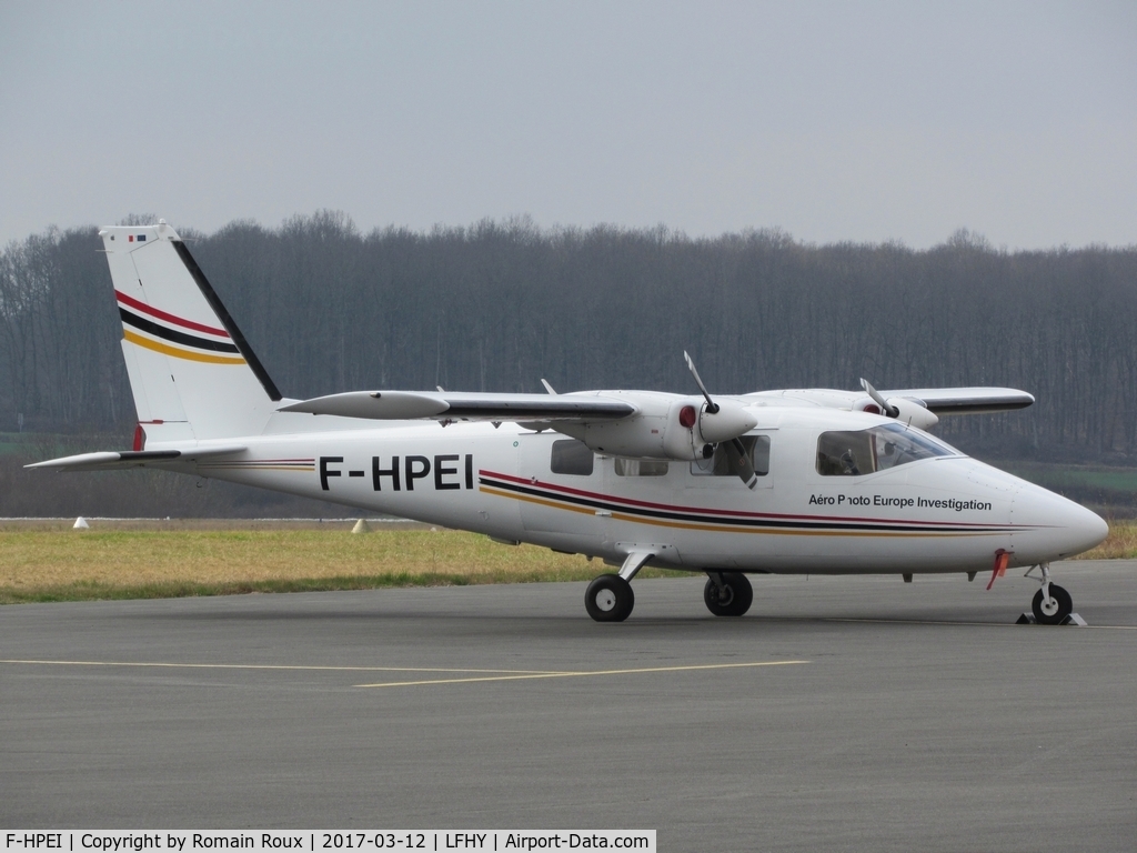 F-HPEI, 1981 Partenavia P-68C Observer C/N 231, Parked