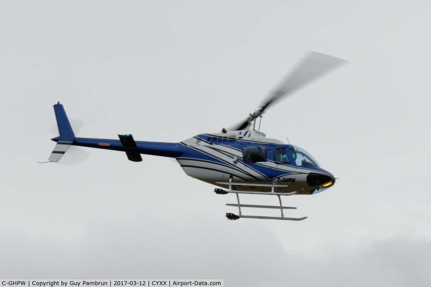 C-GHPW, 1981 Bell 206B JetRanger III C/N 3557, Landing