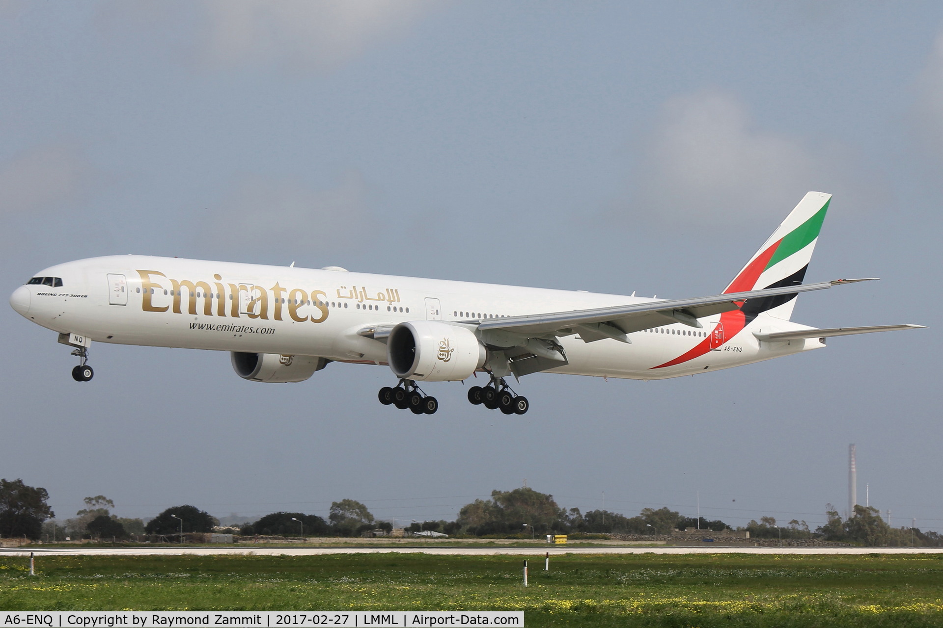 A6-ENQ, 2014 Boeing 777-31H/ER C/N 41363, B777 A6-ENQ Emirates Airlines