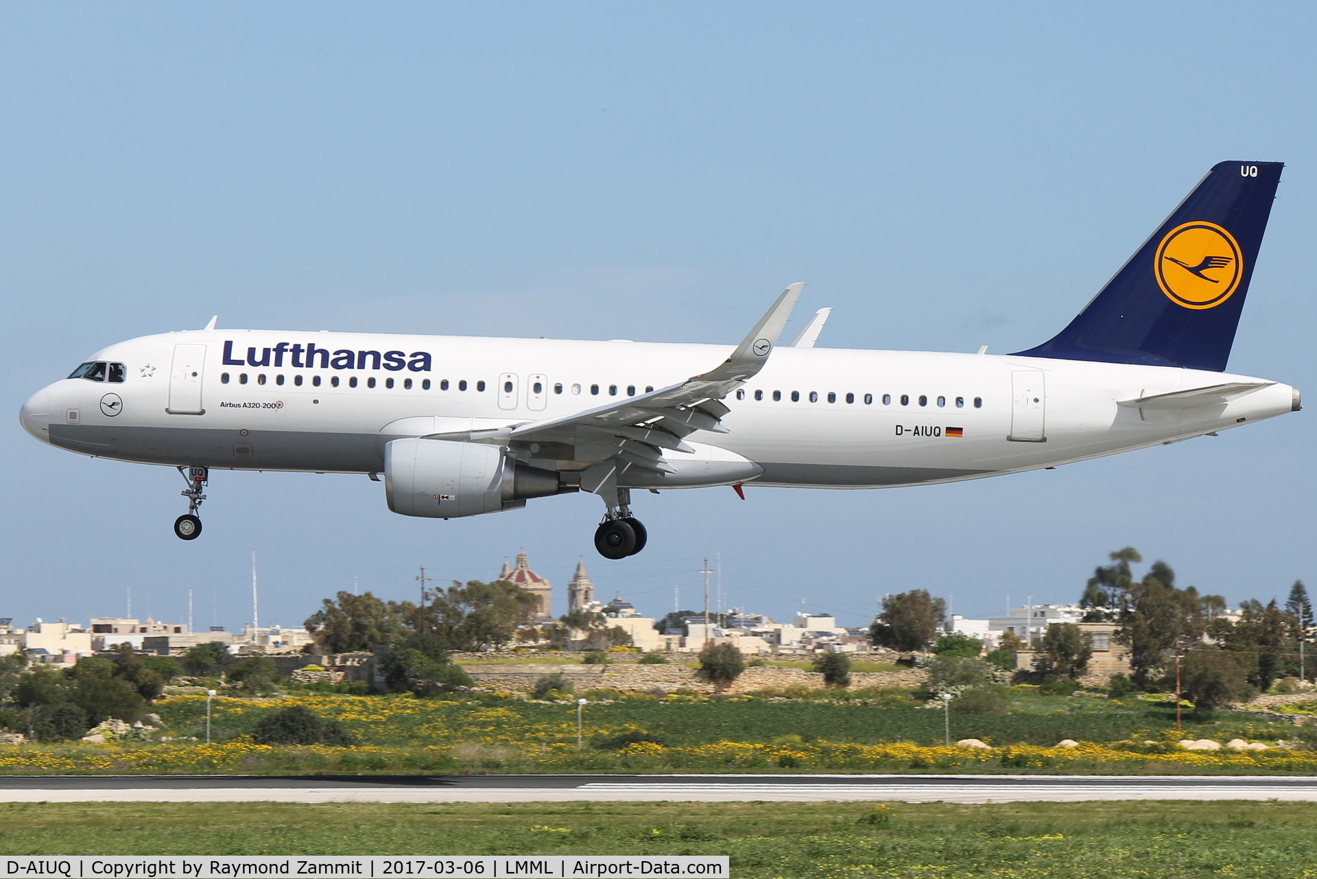 D-AIUQ, 2016 Airbus A320-214 C/N 6947, A320 D-AIUQ Lufthansa